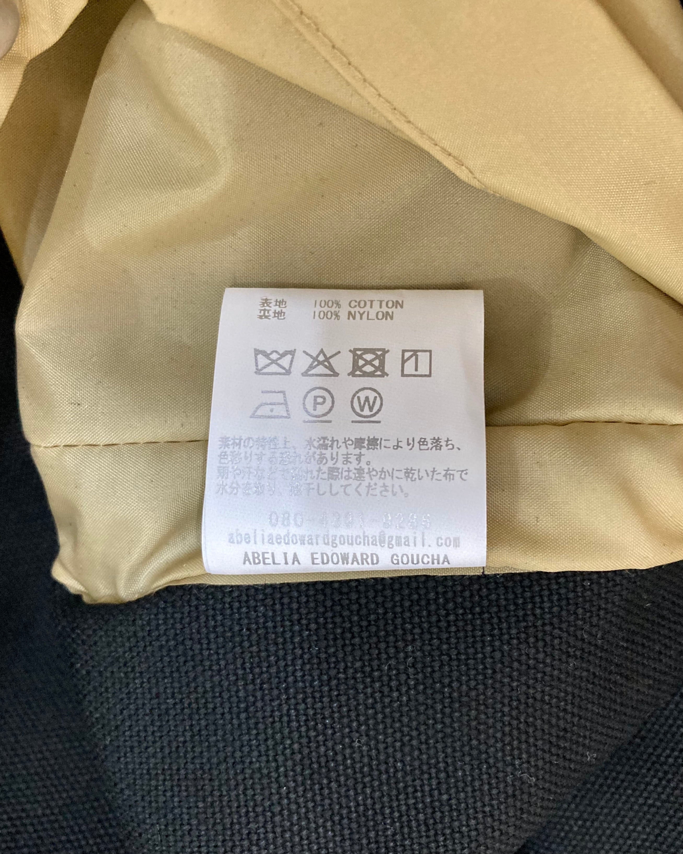 ABELIA EDOWARD GOUCHA / STRIDE BAG - Black