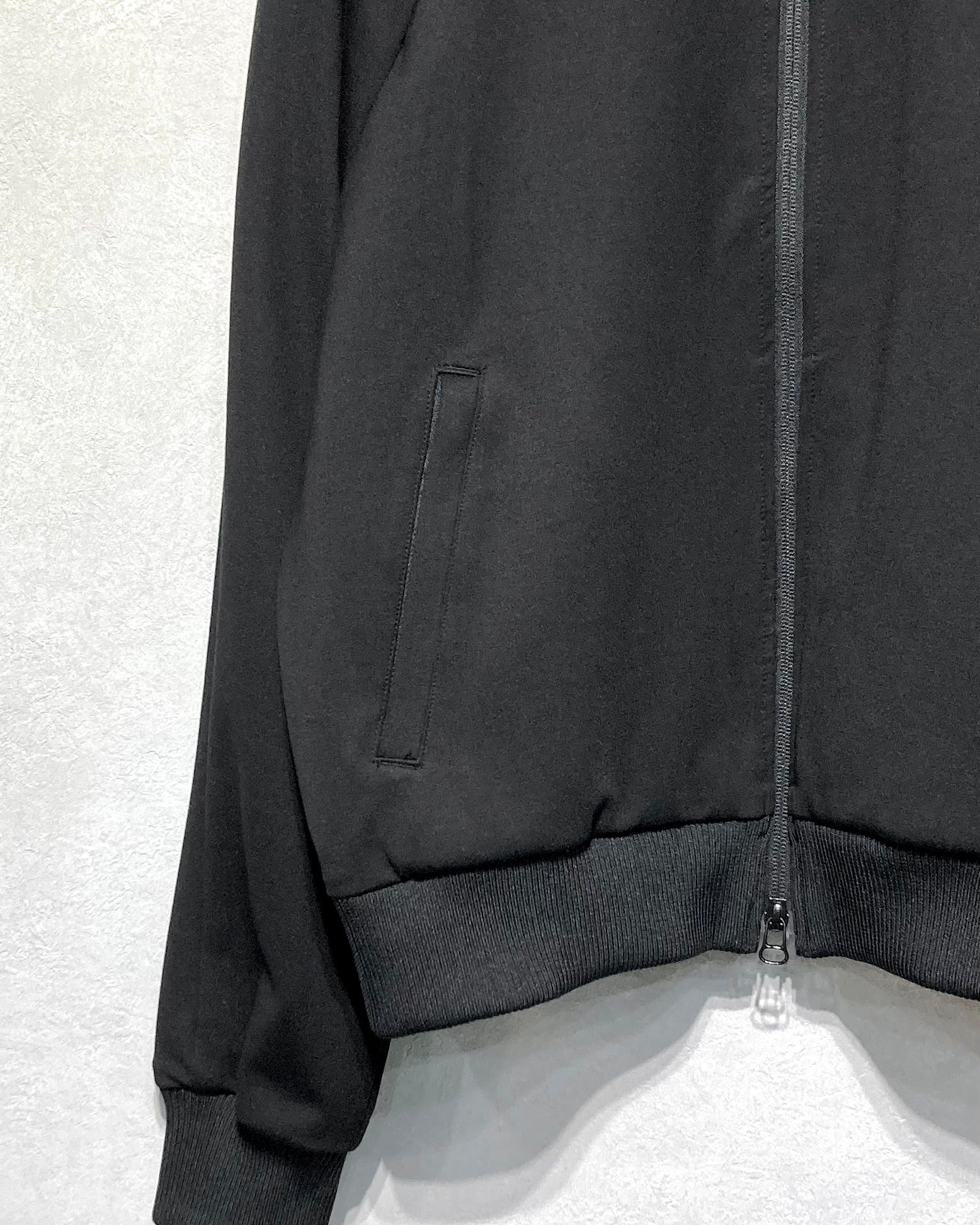 ROTOL / SMOOTH JERSEY TRACK JACKET - Black
