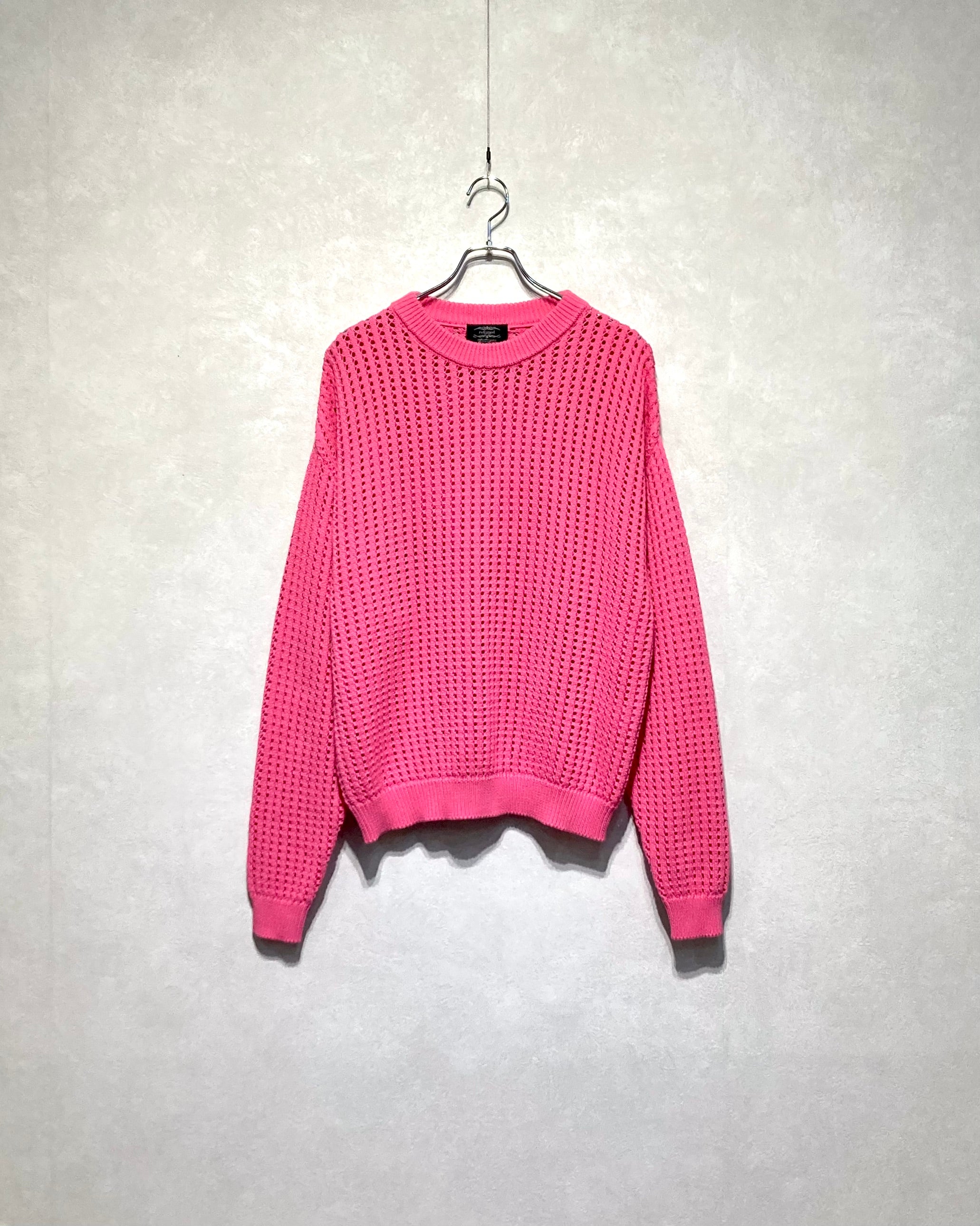 REFOMED / GUARD KNIT SWEATER - Pink
