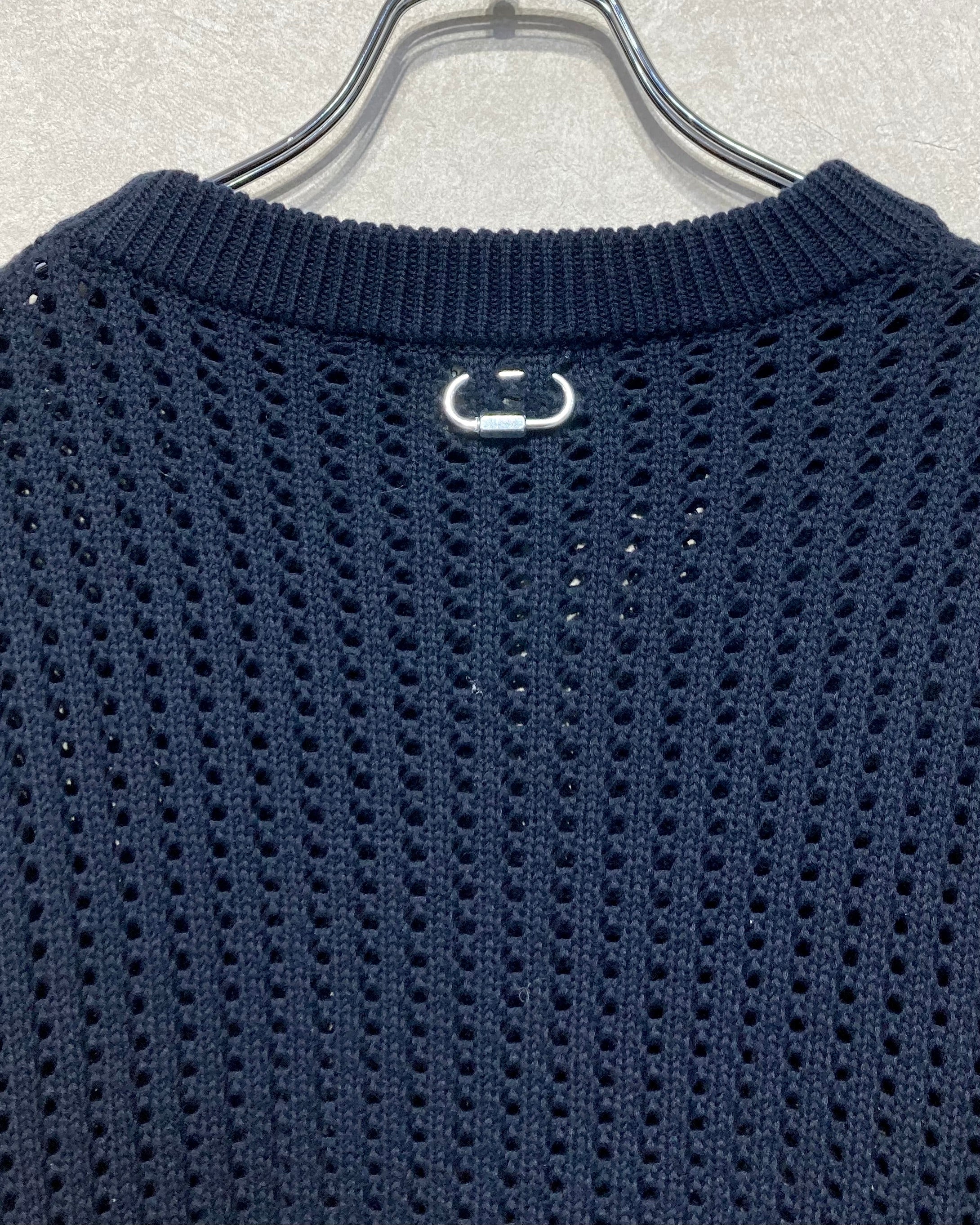 REFOMED / GUARD KNIT SWEATER - Navy