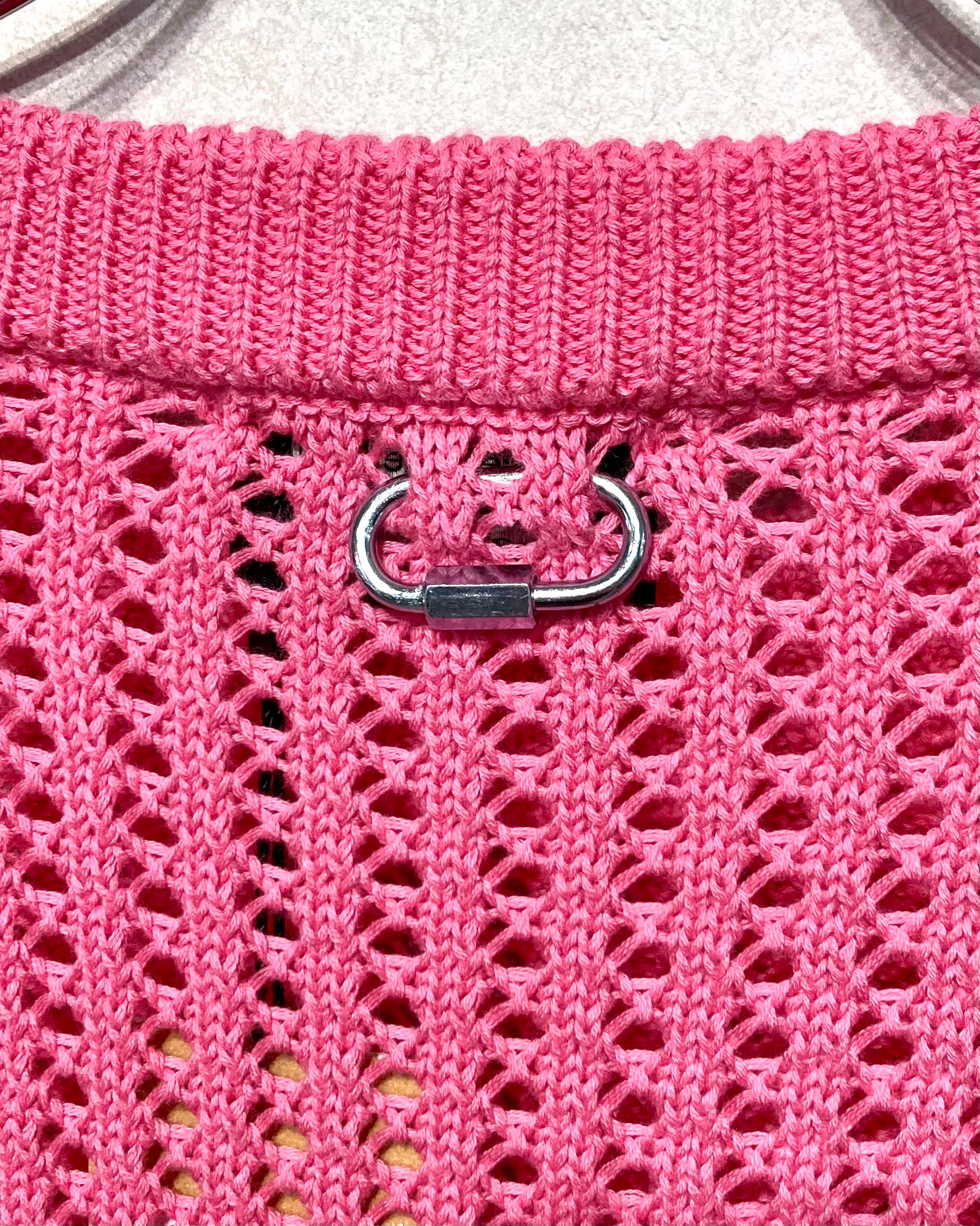 REFOMED / GUARD KNIT SWEATER - Pink