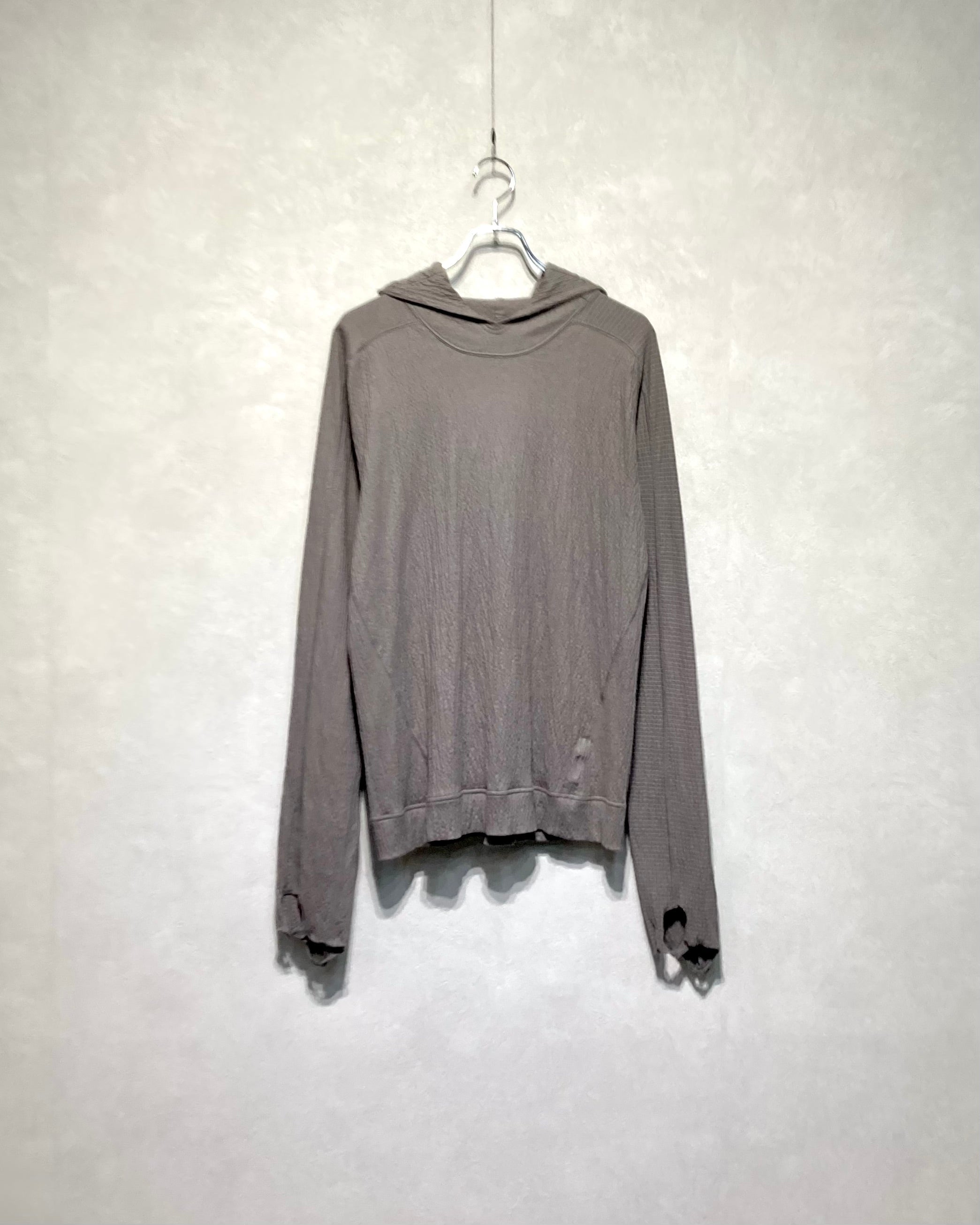 JIAN YE / GUAI HOOD LON T - Gray