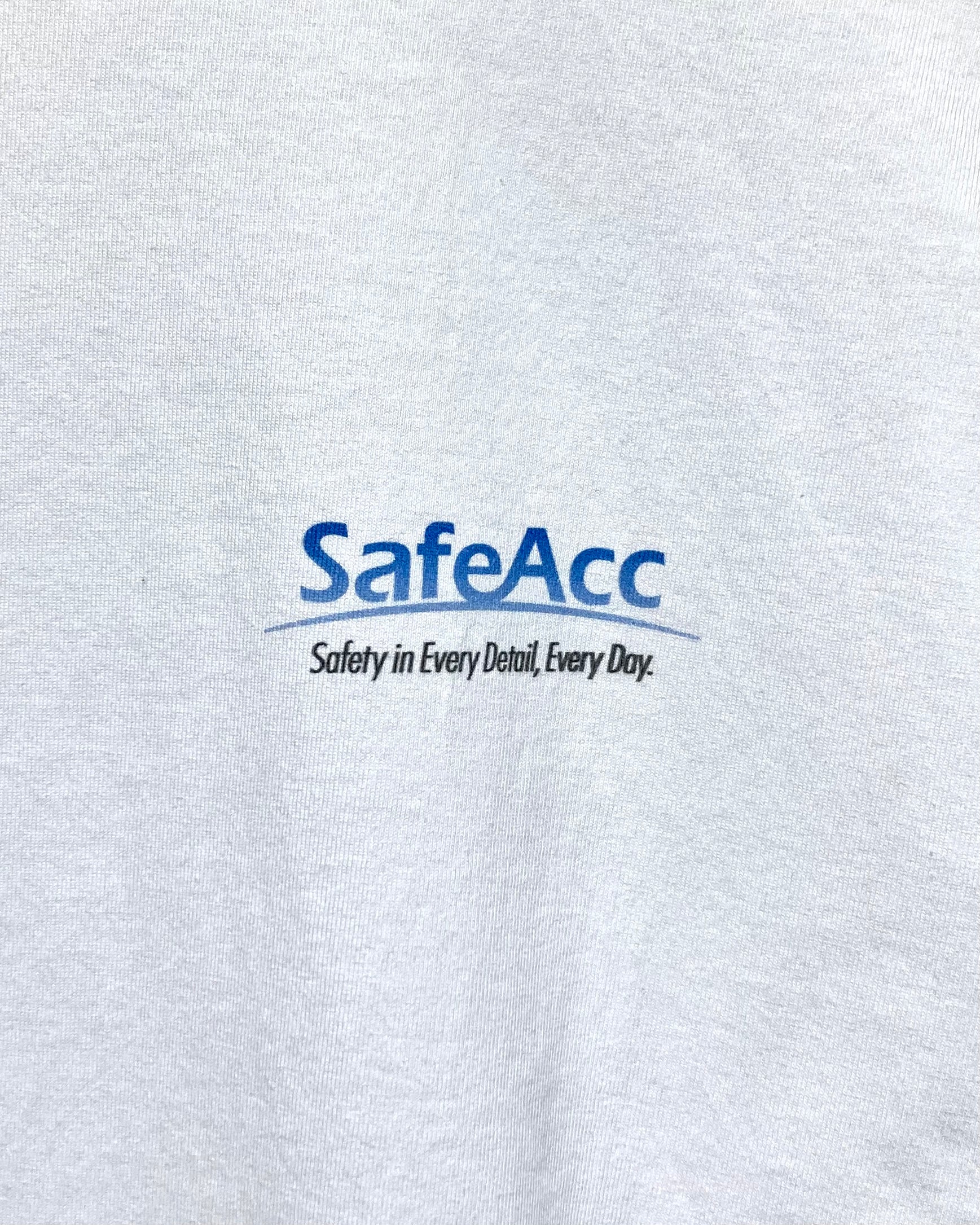 HIDAKA / X-RAY BAGGAGE TEE - White