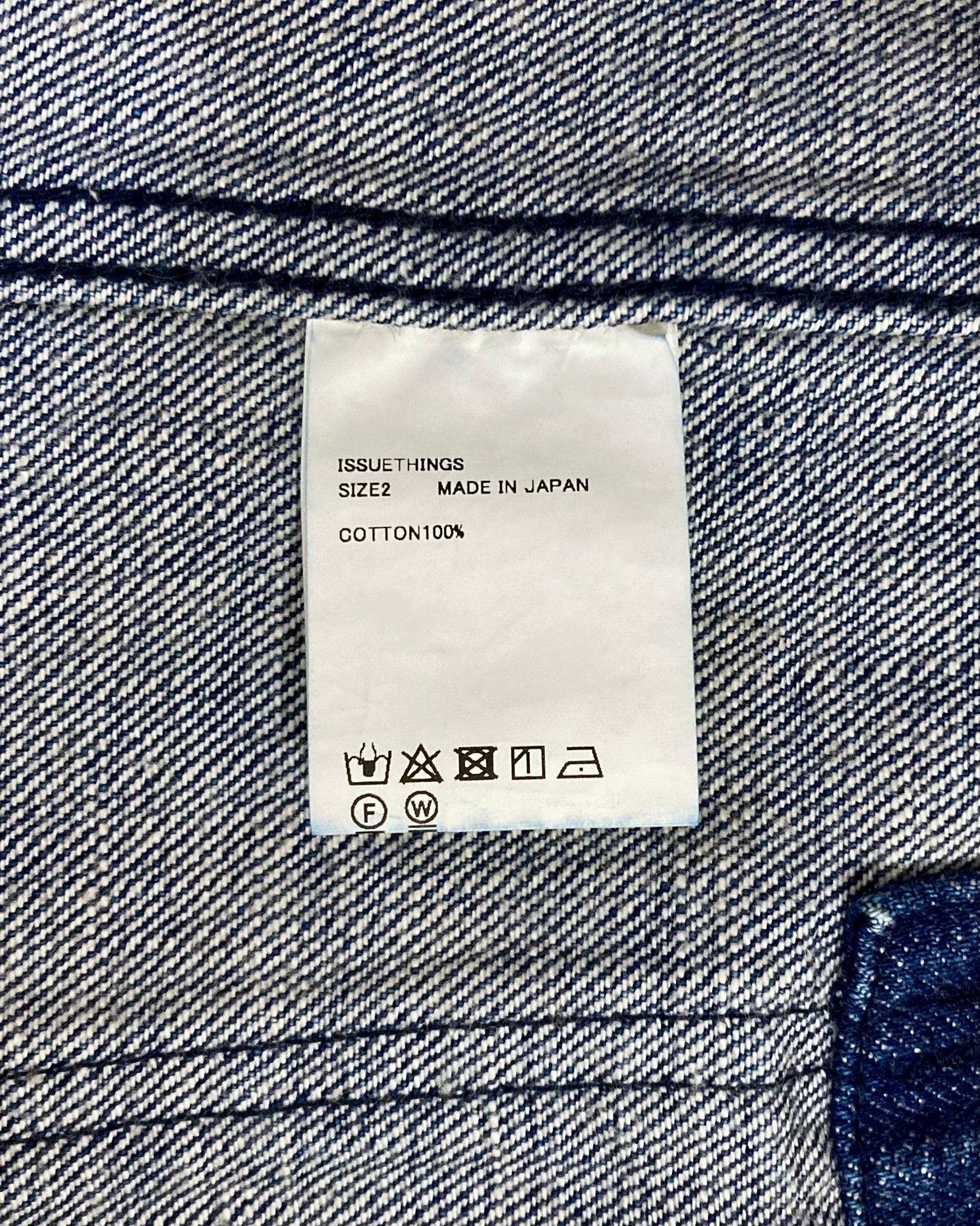 ISSUETHINGS / TYPE111/Jacket/Denim - Blue