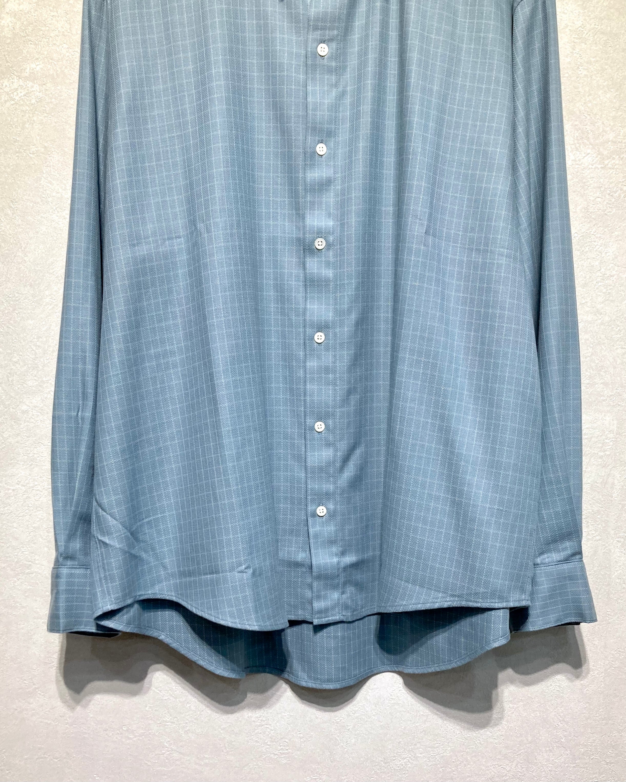 ISSUETHINGS / TYPE102/Shirt/Cotton - Light blue
