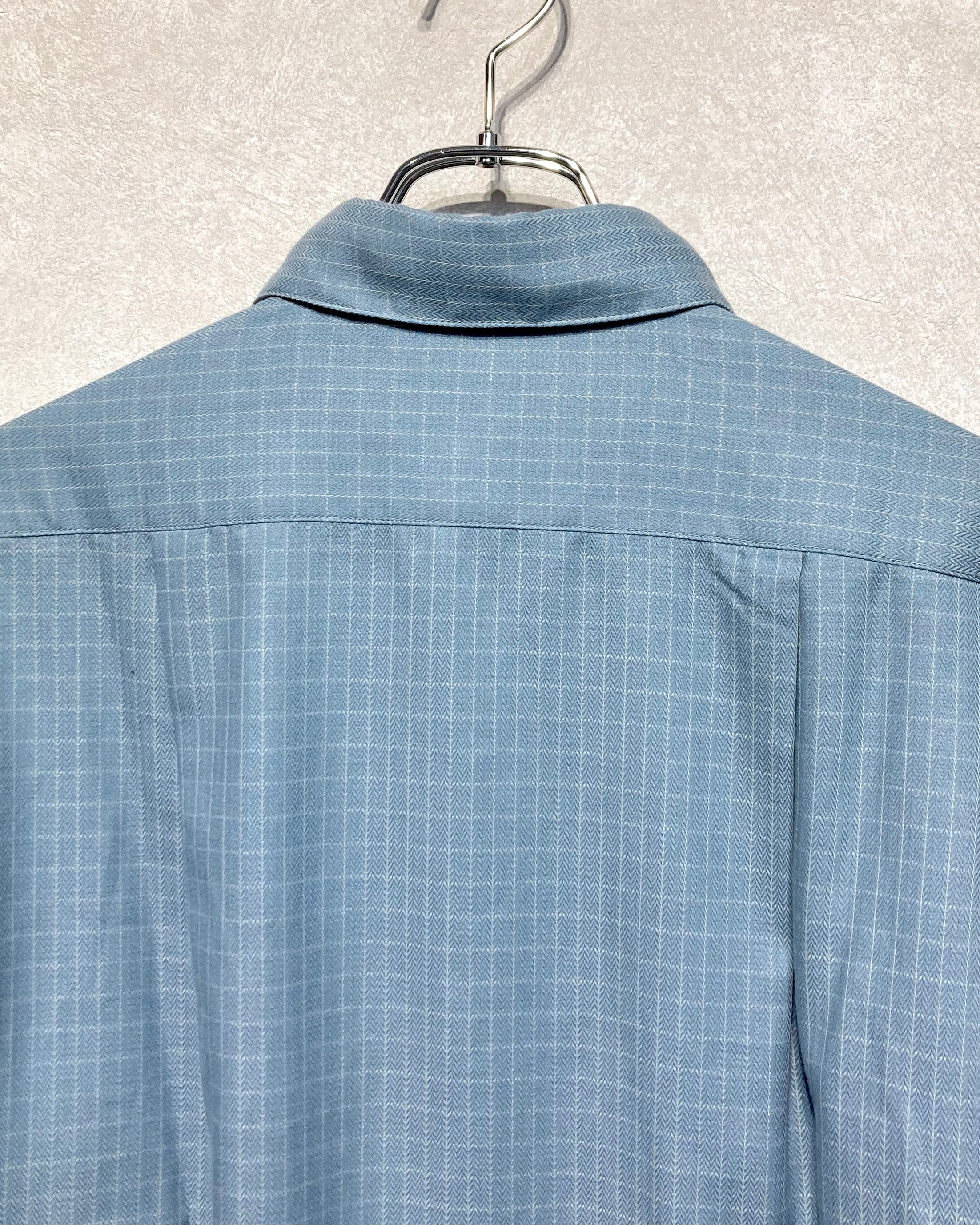 ISSUETHINGS / TYPE102/Shirt/Cotton - Light blue