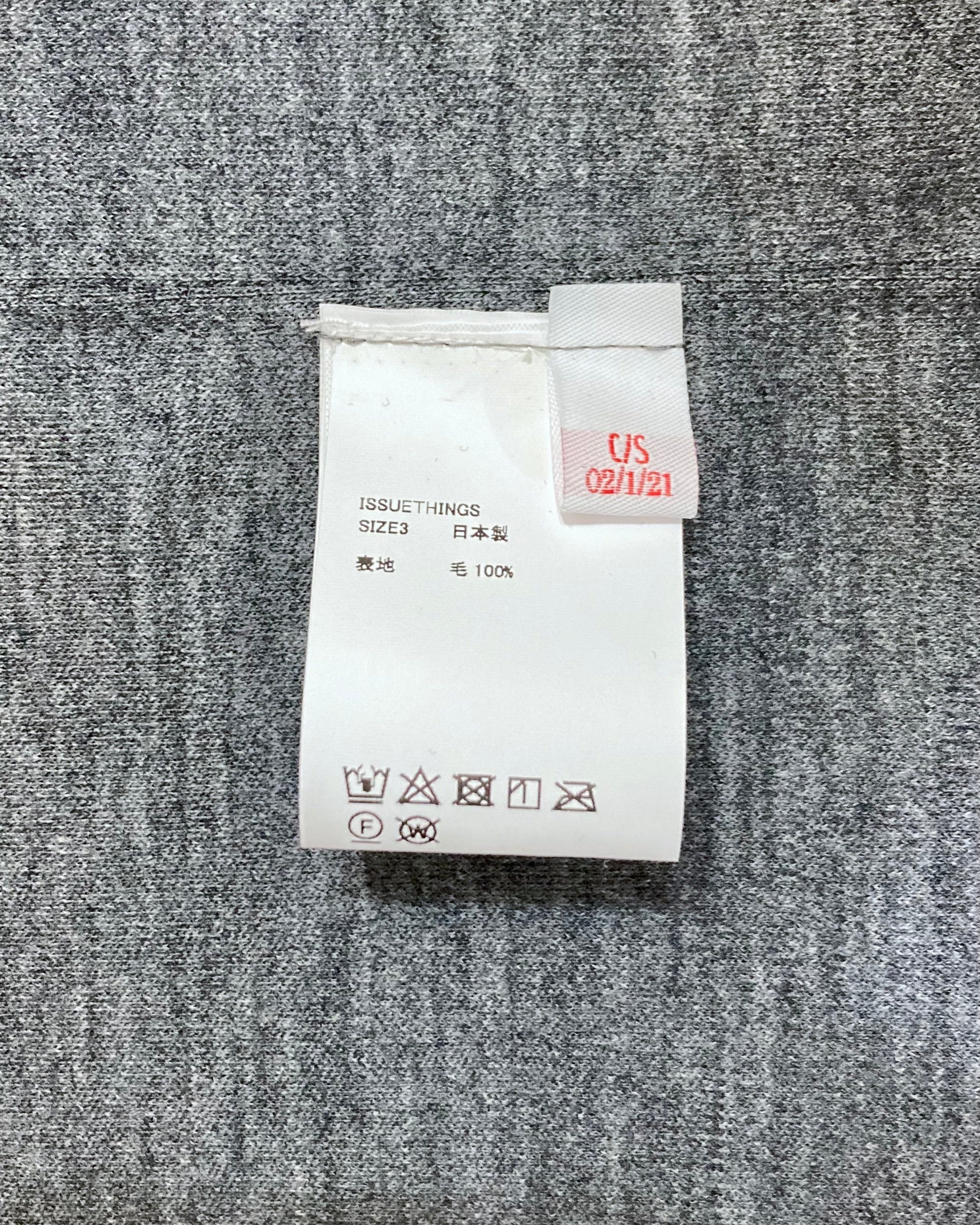 ISSUETHINGS / TYPE109/Cut&sew - Gray