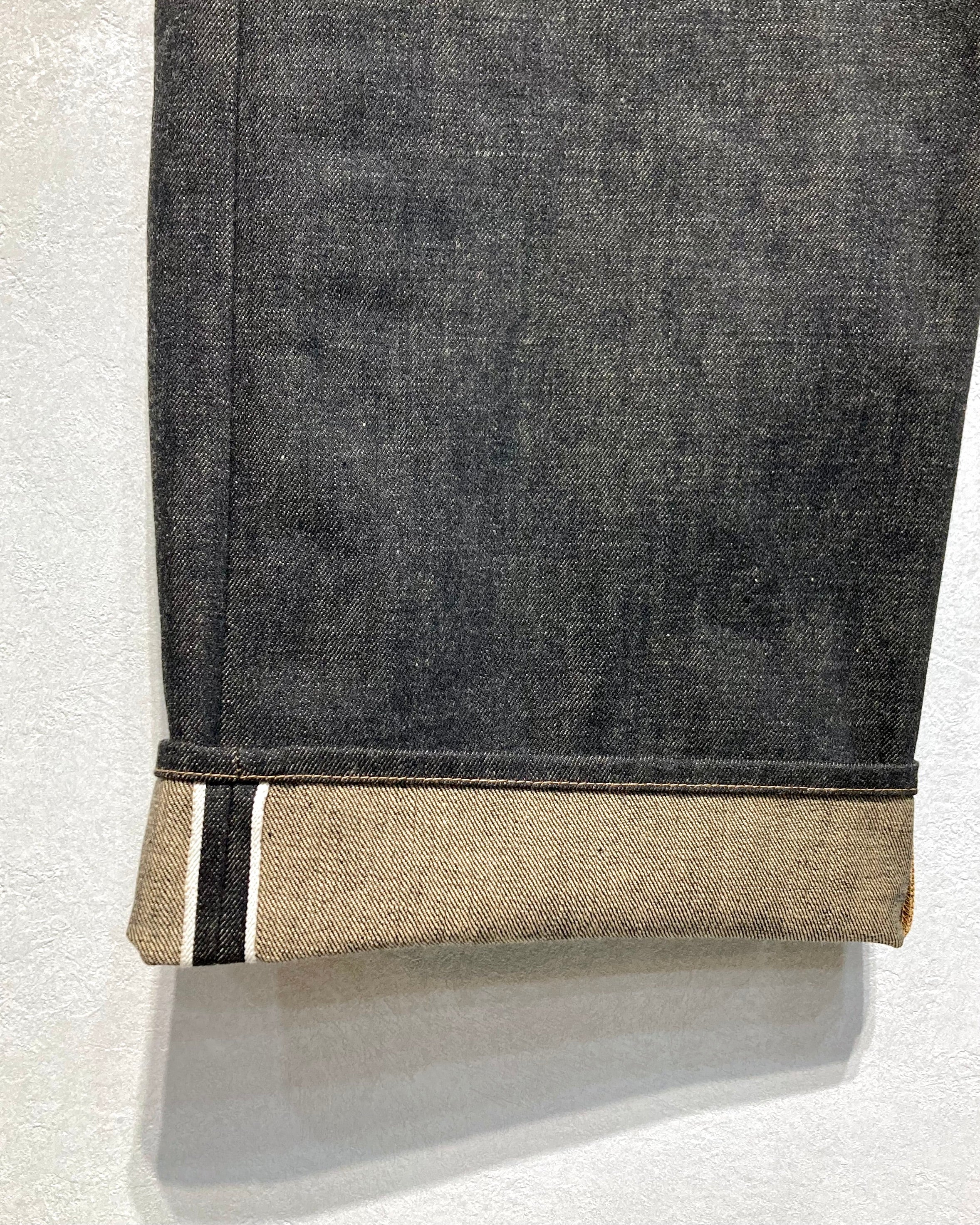 DAISUKE TANABE / COFFEE BLACK DENIM TROUSERS - Black