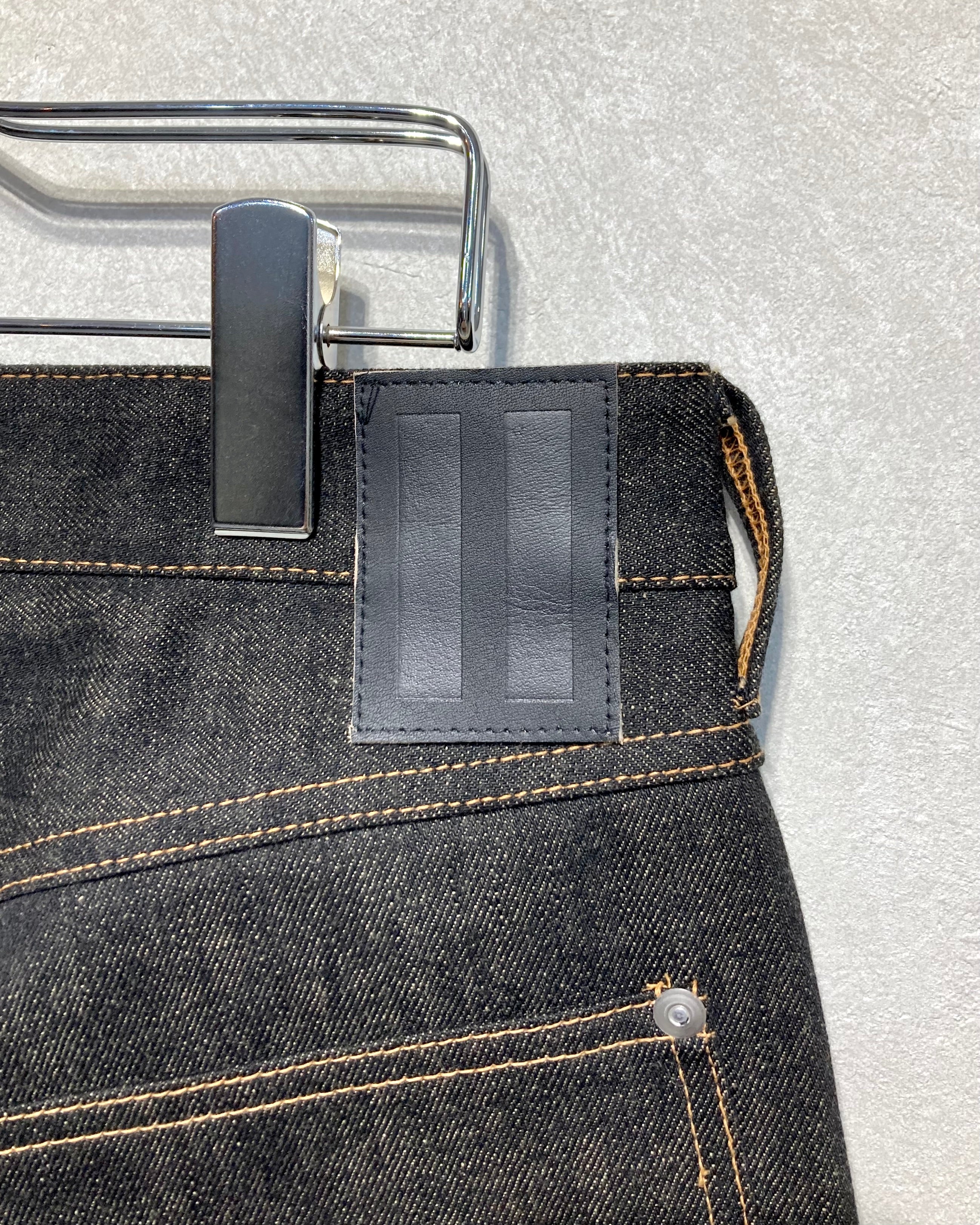 DAISUKE TANABE / COFFEE BLACK DENIM TROUSERS - Black