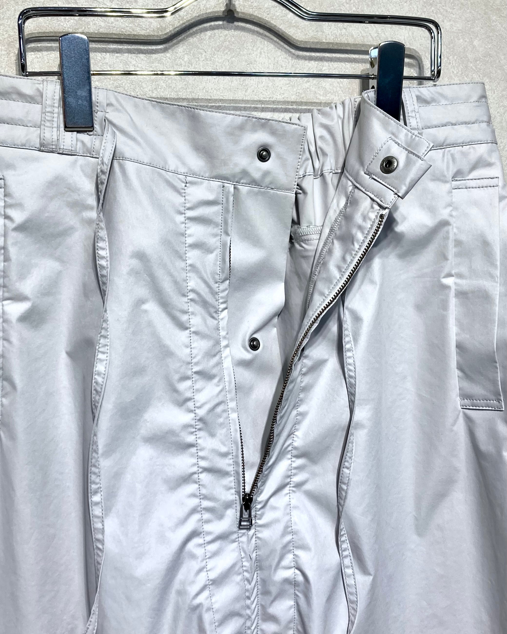 JIAN YE / GUAI MORPH PANTS - White