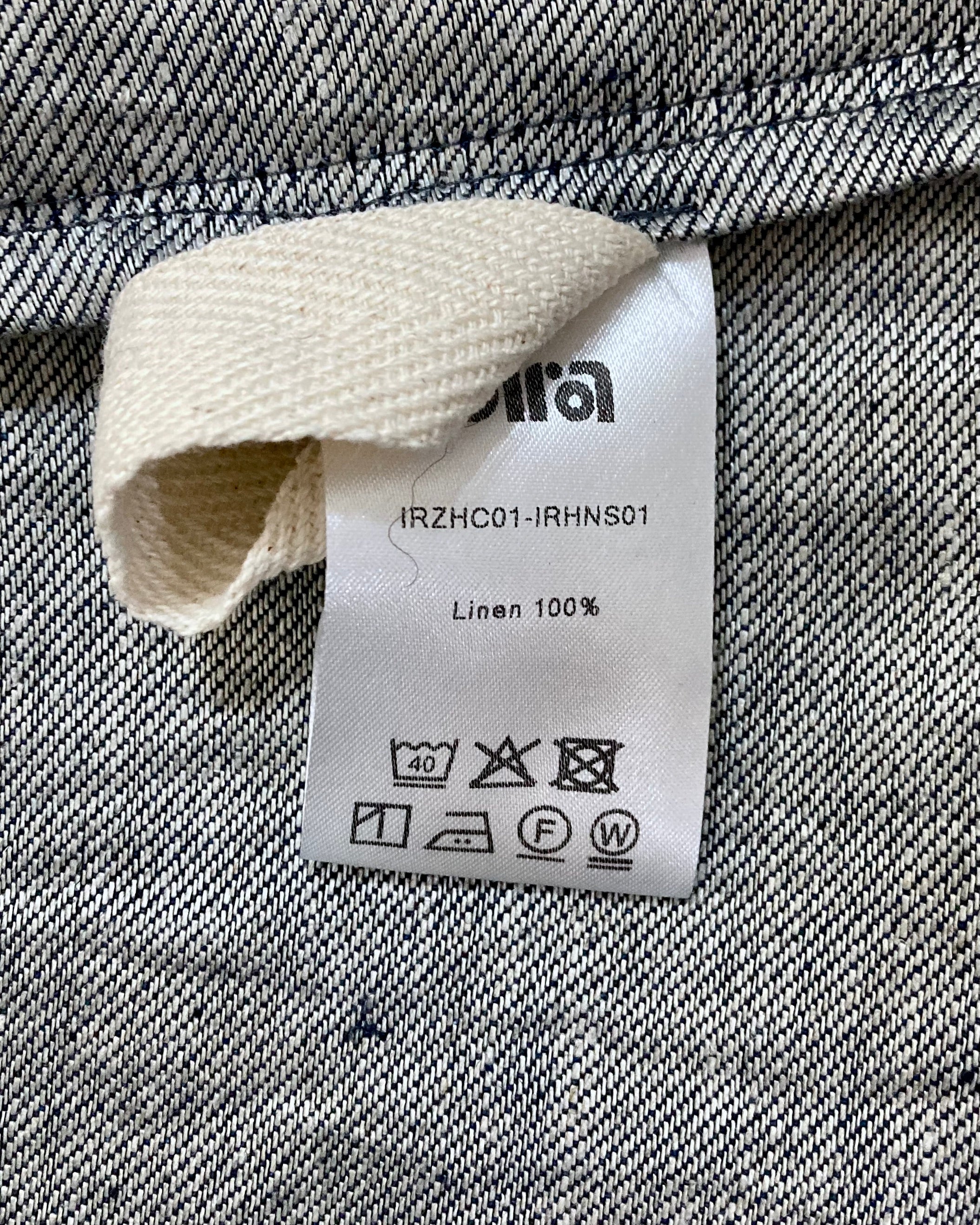 OIRA / ZUKIN HALF COAT - Linen denim