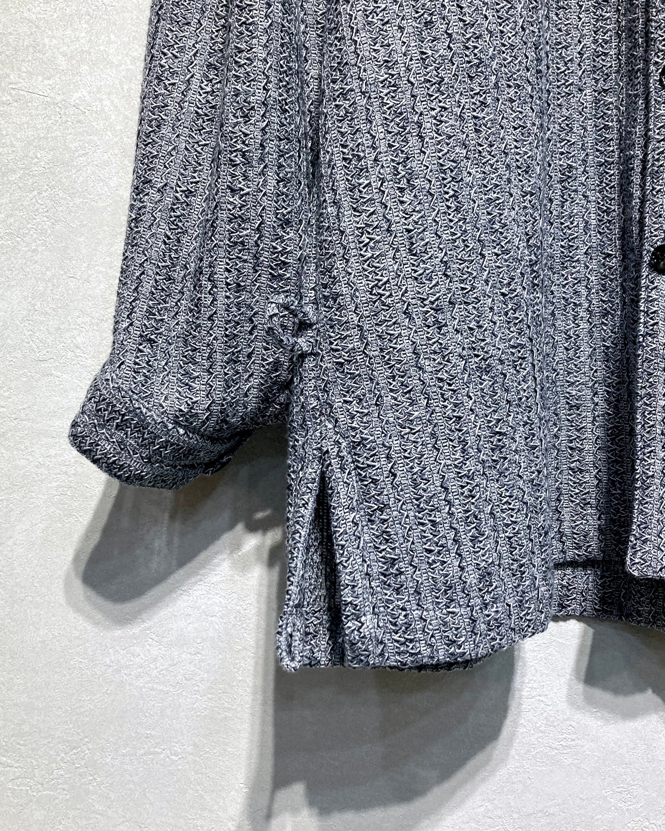OIRA / DRESS SHIRT - Strangely woven wool
