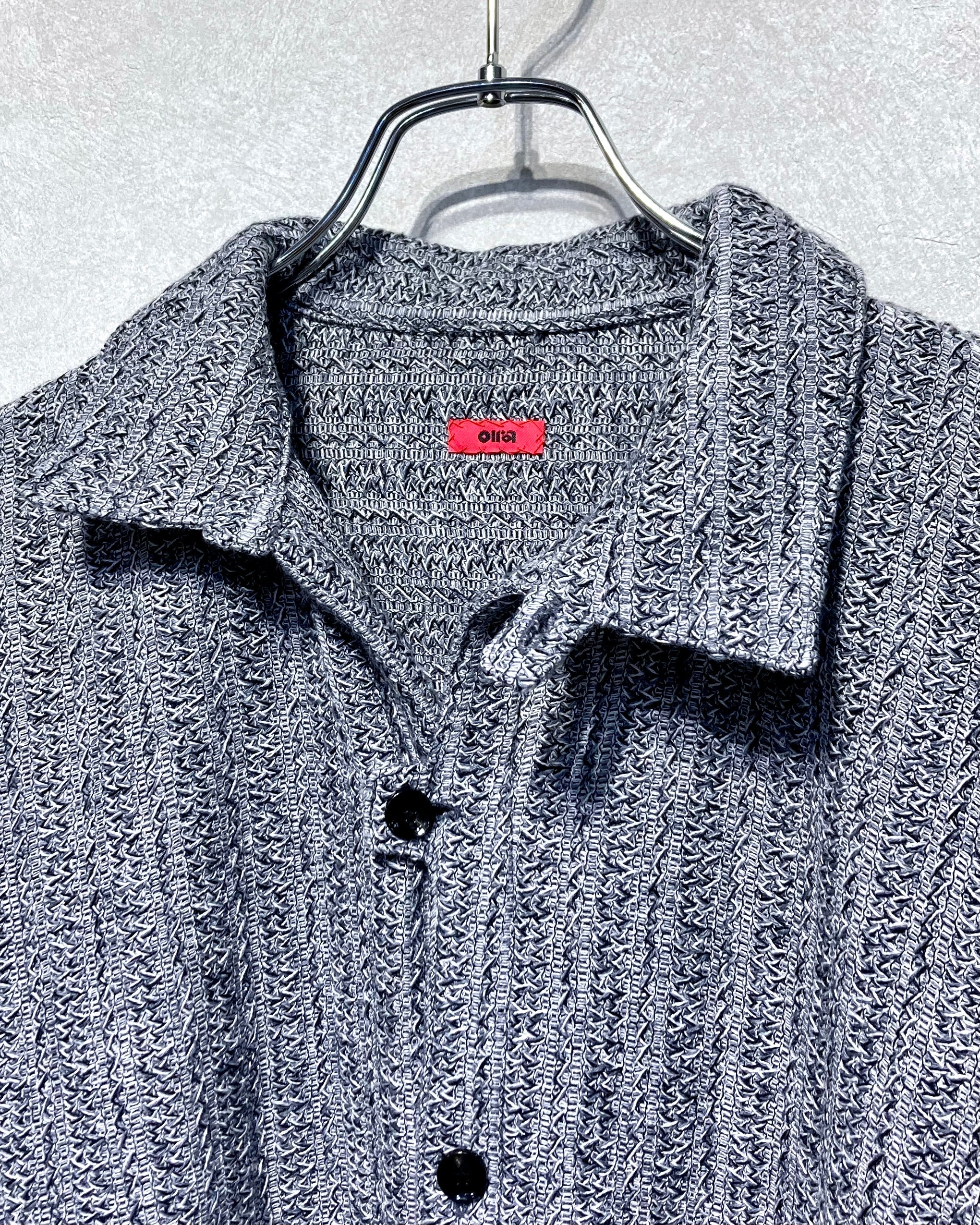 OIRA / DRESS SHIRT - Strangely woven wool