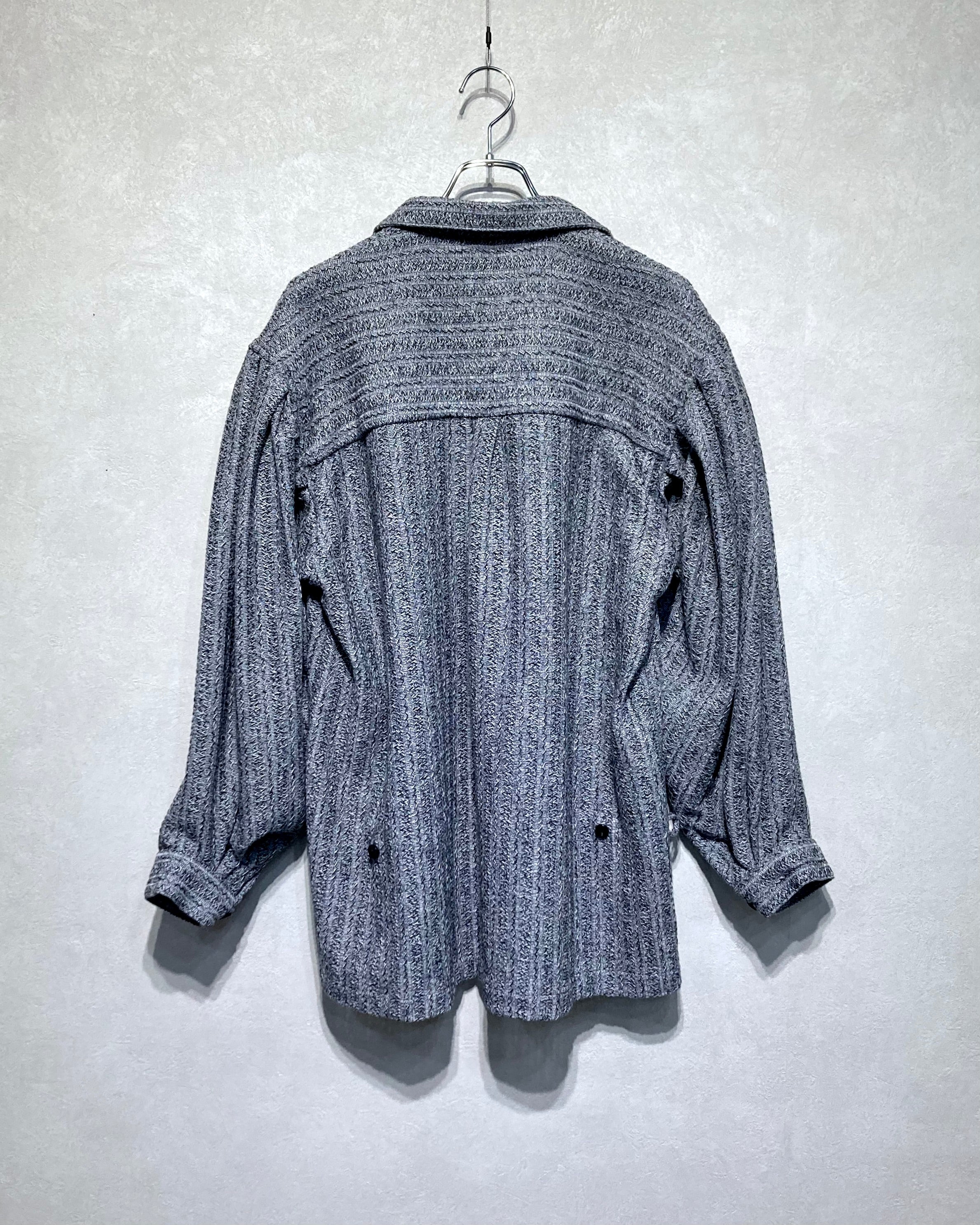 OIRA / DRESS SHIRT - Strangely woven wool