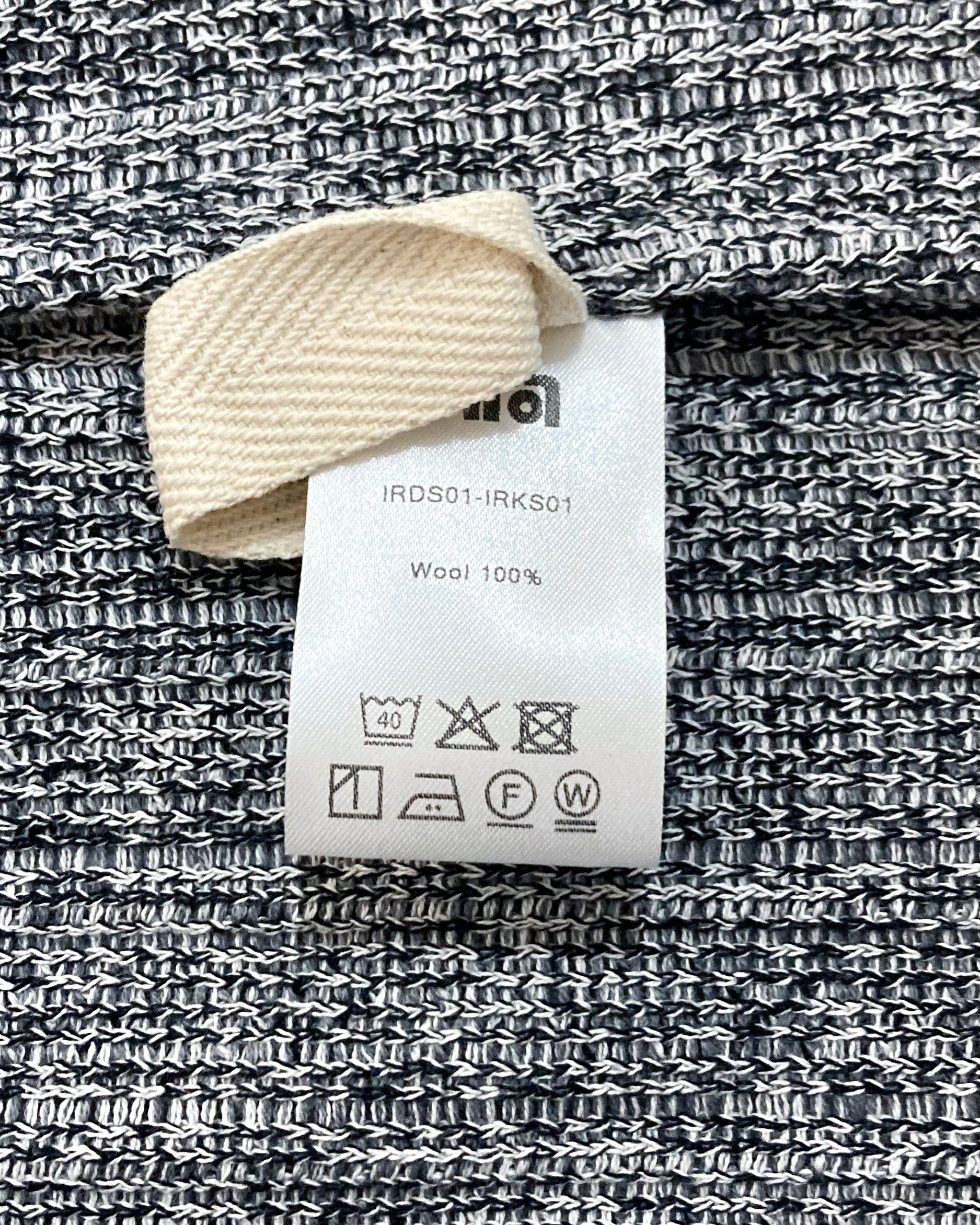 OIRA / DRESS SHIRT - Strangely woven wool