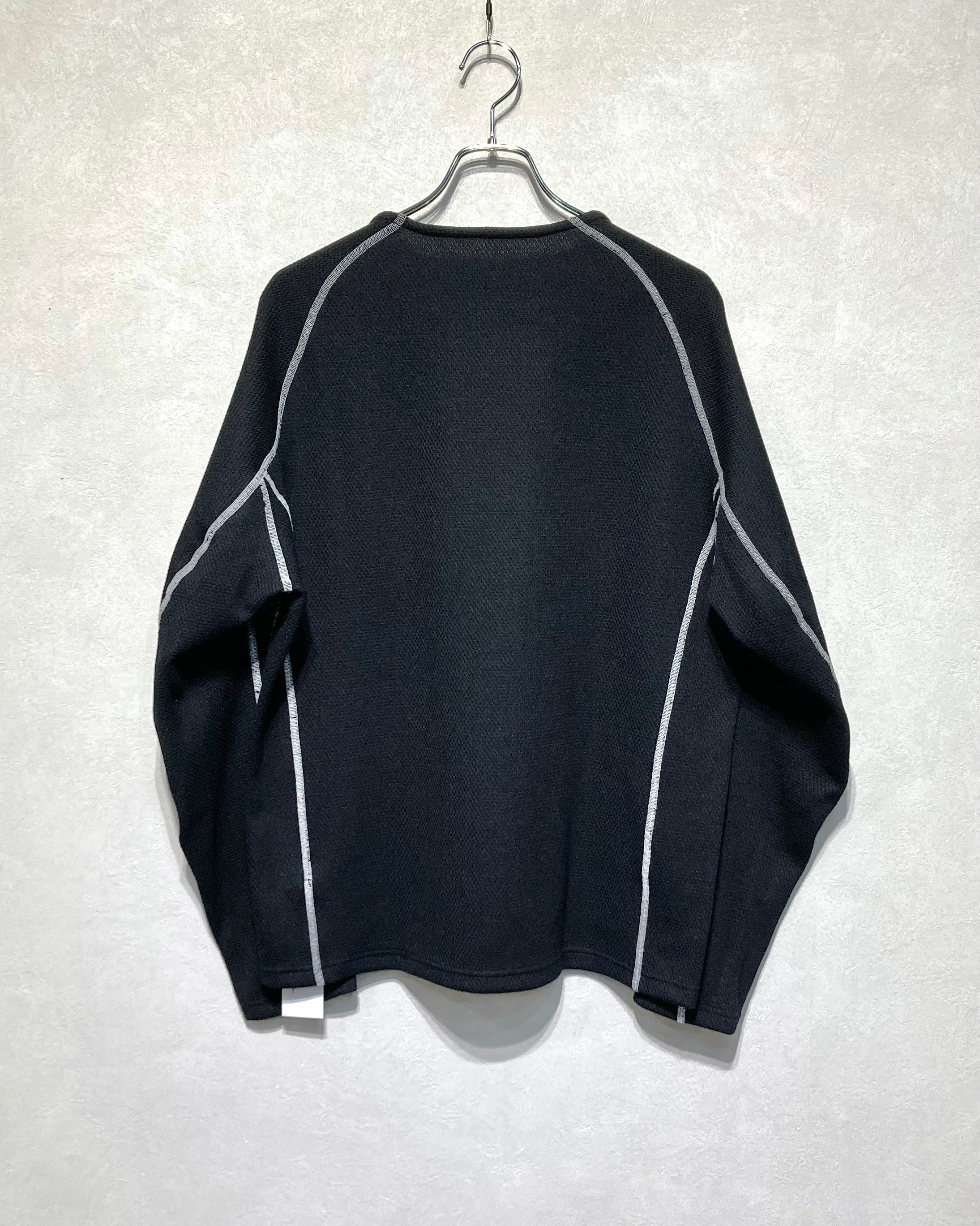 OPPOSE DUALITY / LONG SLEEVE T-SHIRTS THERMAL HI-VIS - Black