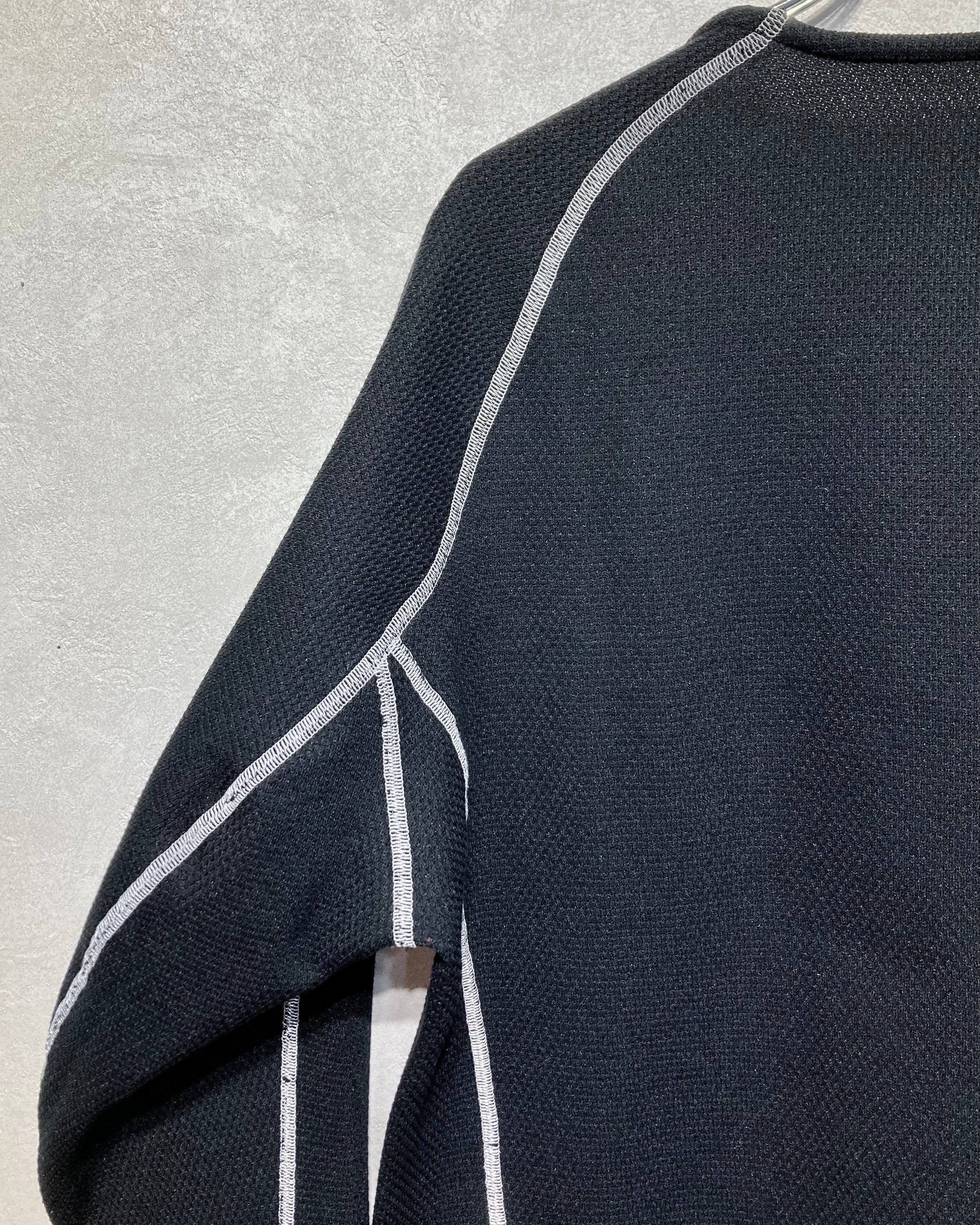 OPPOSE DUALITY / LONG SLEEVE T-SHIRTS THERMAL HI-VIS - Black