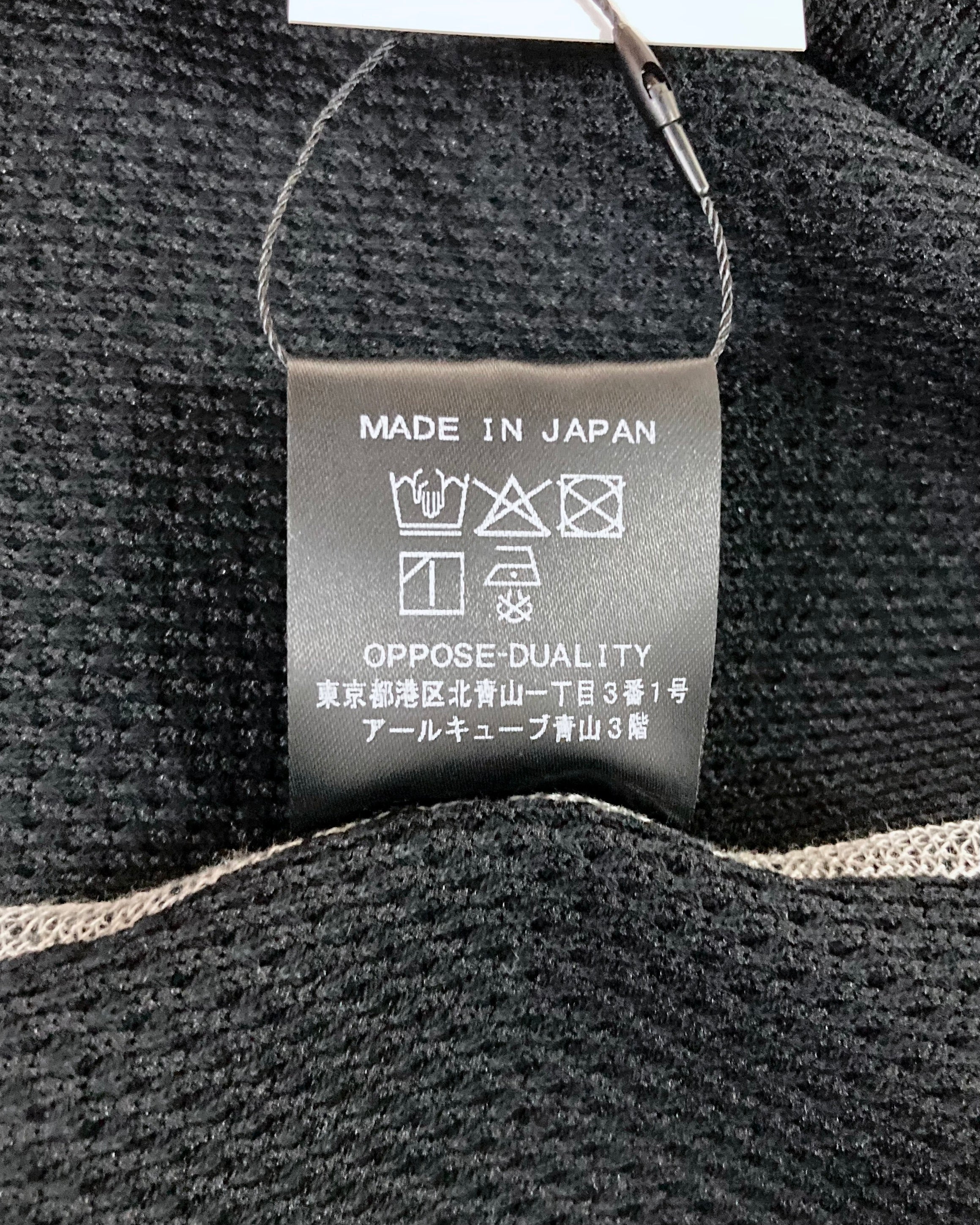 OPPOSE DUALITY / LONG SLEEVE T-SHIRTS THERMAL HI-VIS - Black