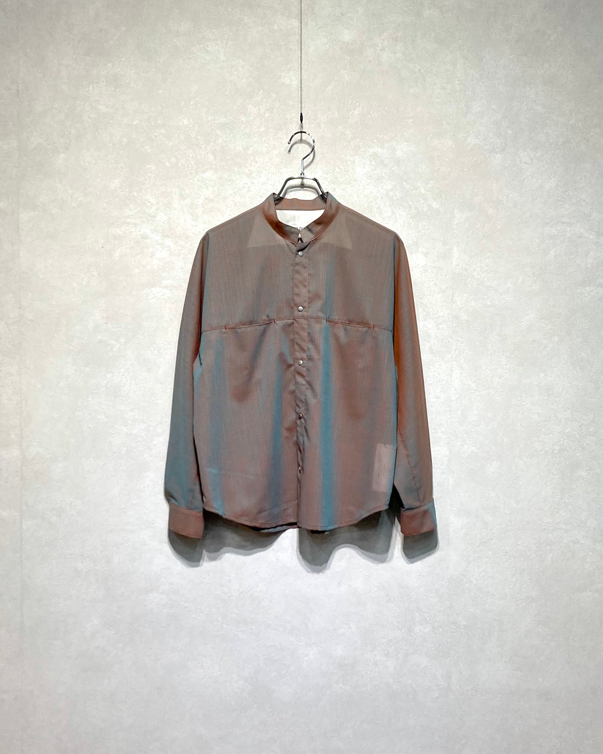 OPPOSE DUALITY / CHAMBRAY MACKINAW SHIRTS - Orange