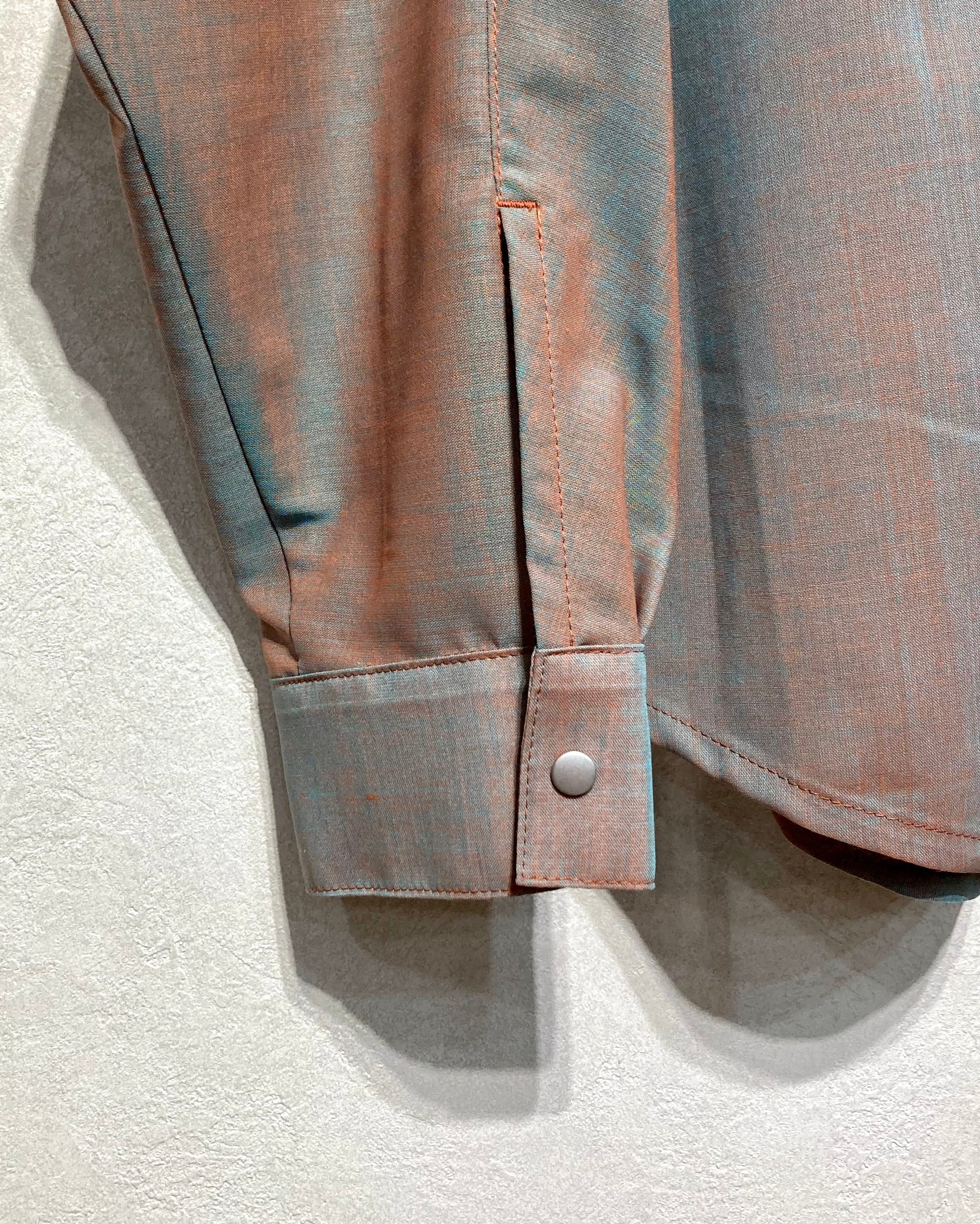 OPPOSE DUALITY / CHAMBRAY MACKINAW SHIRTS - Orange