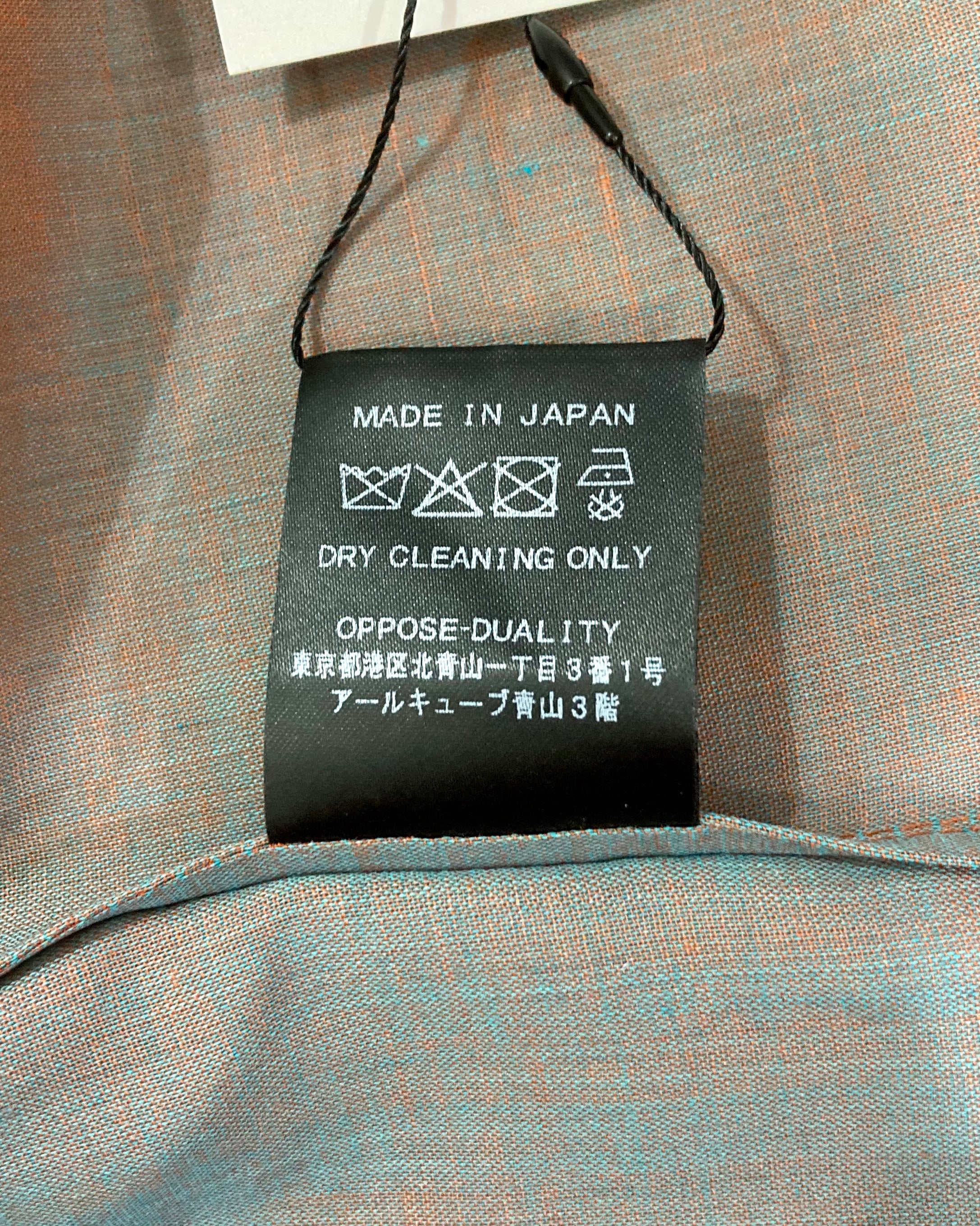 OPPOSE DUALITY / CHAMBRAY MACKINAW SHIRTS - Orange