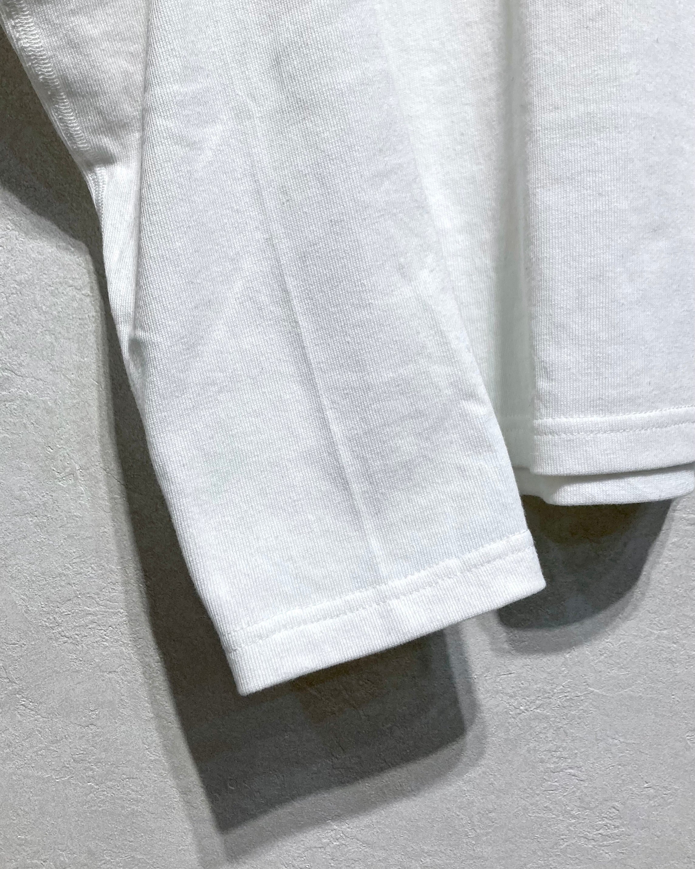 OPPOSE DUALITY / LONG SLEEVE T-SHIRTS COTTON - White