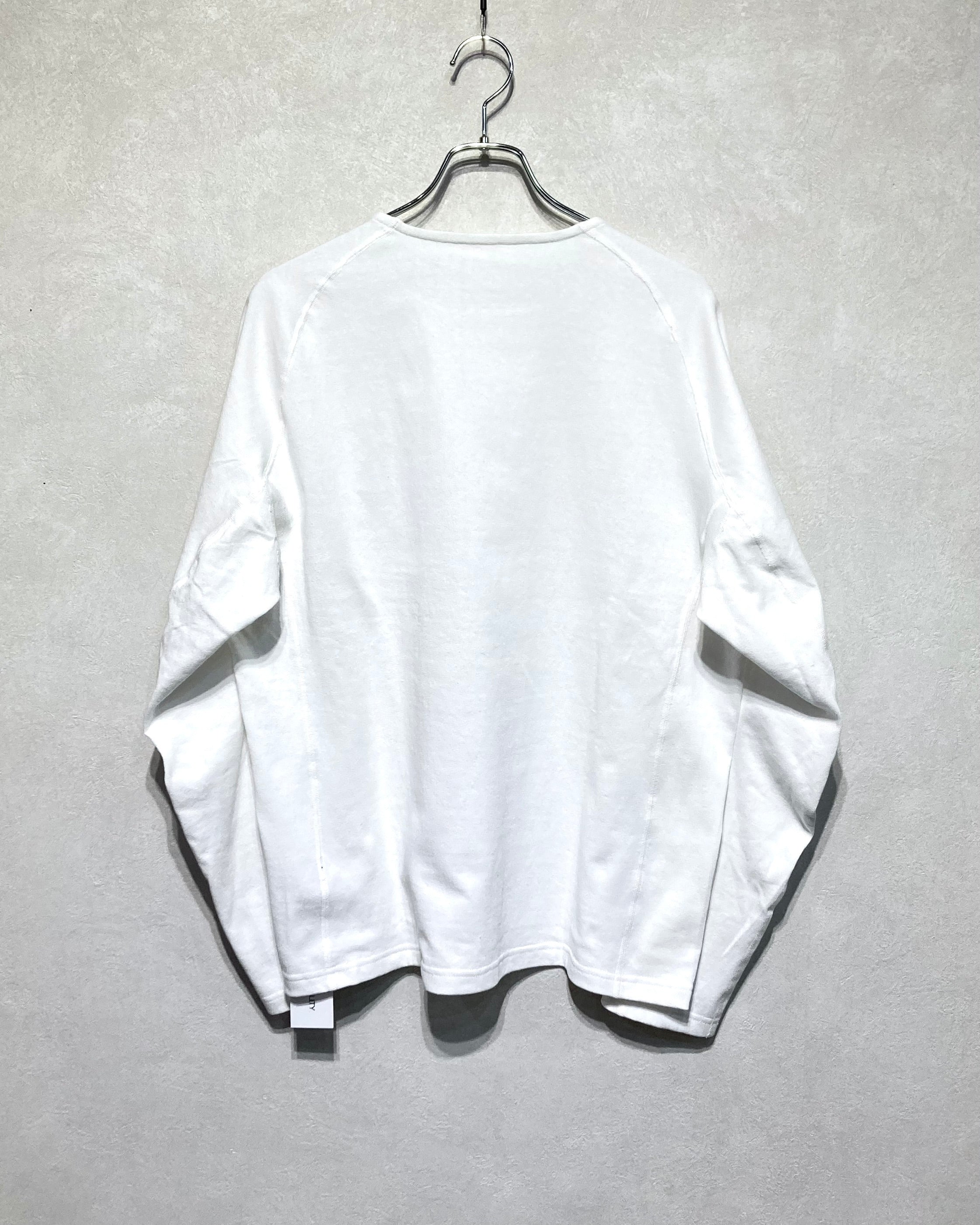 OPPOSE DUALITY / LONG SLEEVE T-SHIRTS COTTON - White