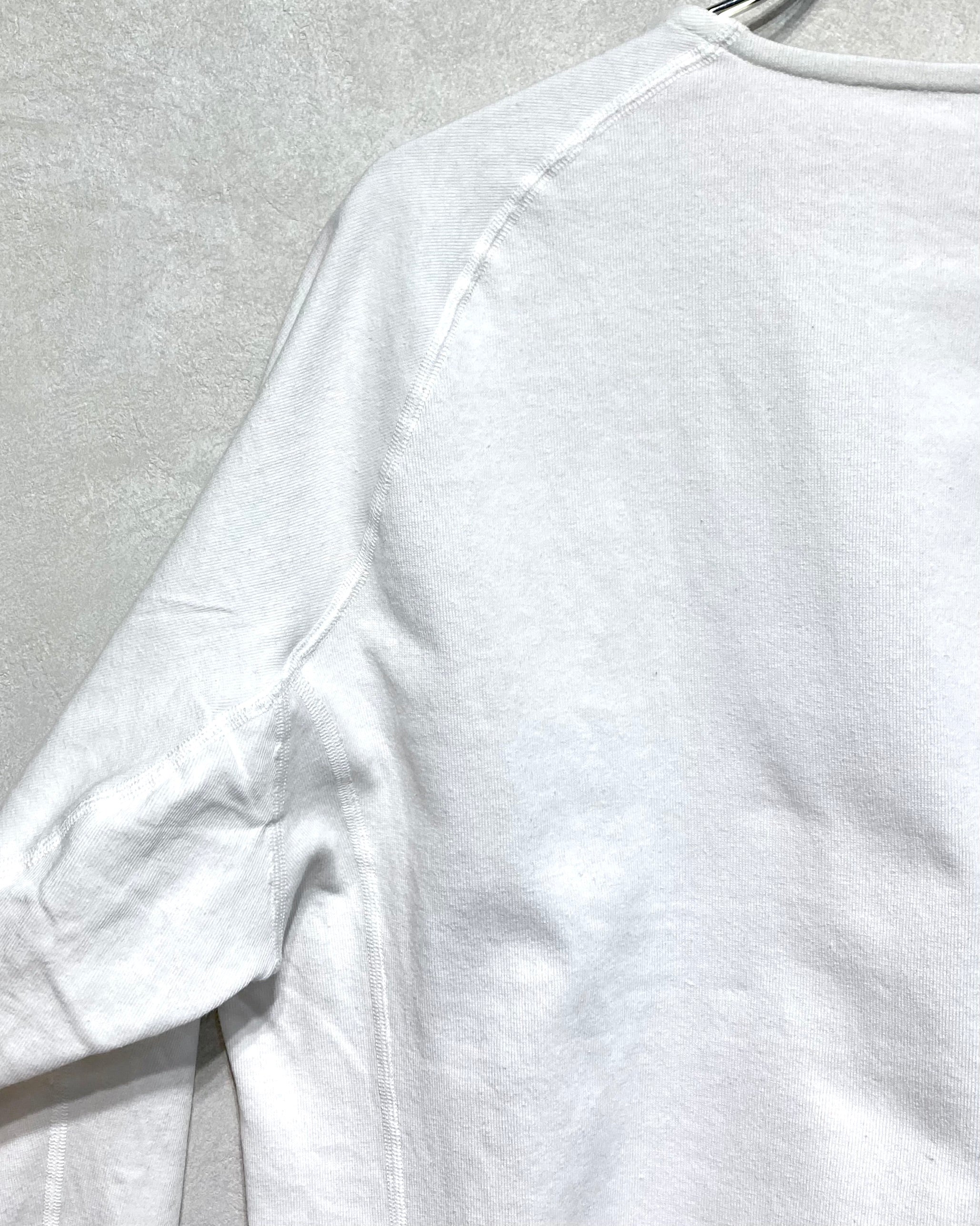 OPPOSE DUALITY / LONG SLEEVE T-SHIRTS COTTON - White