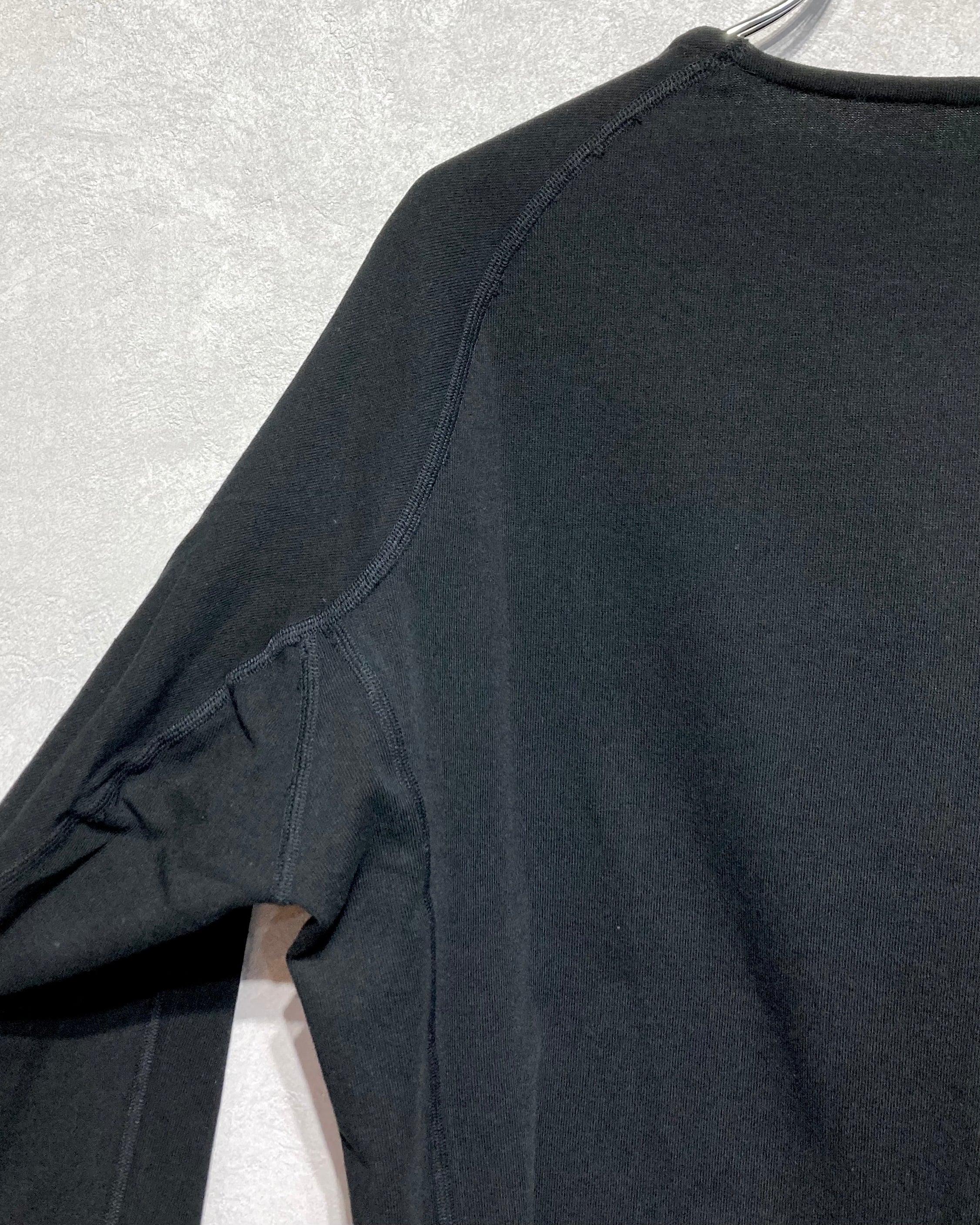 OPPOSE DUALITY / LONG SLEEVE T-SHIRTS COTTON - Black