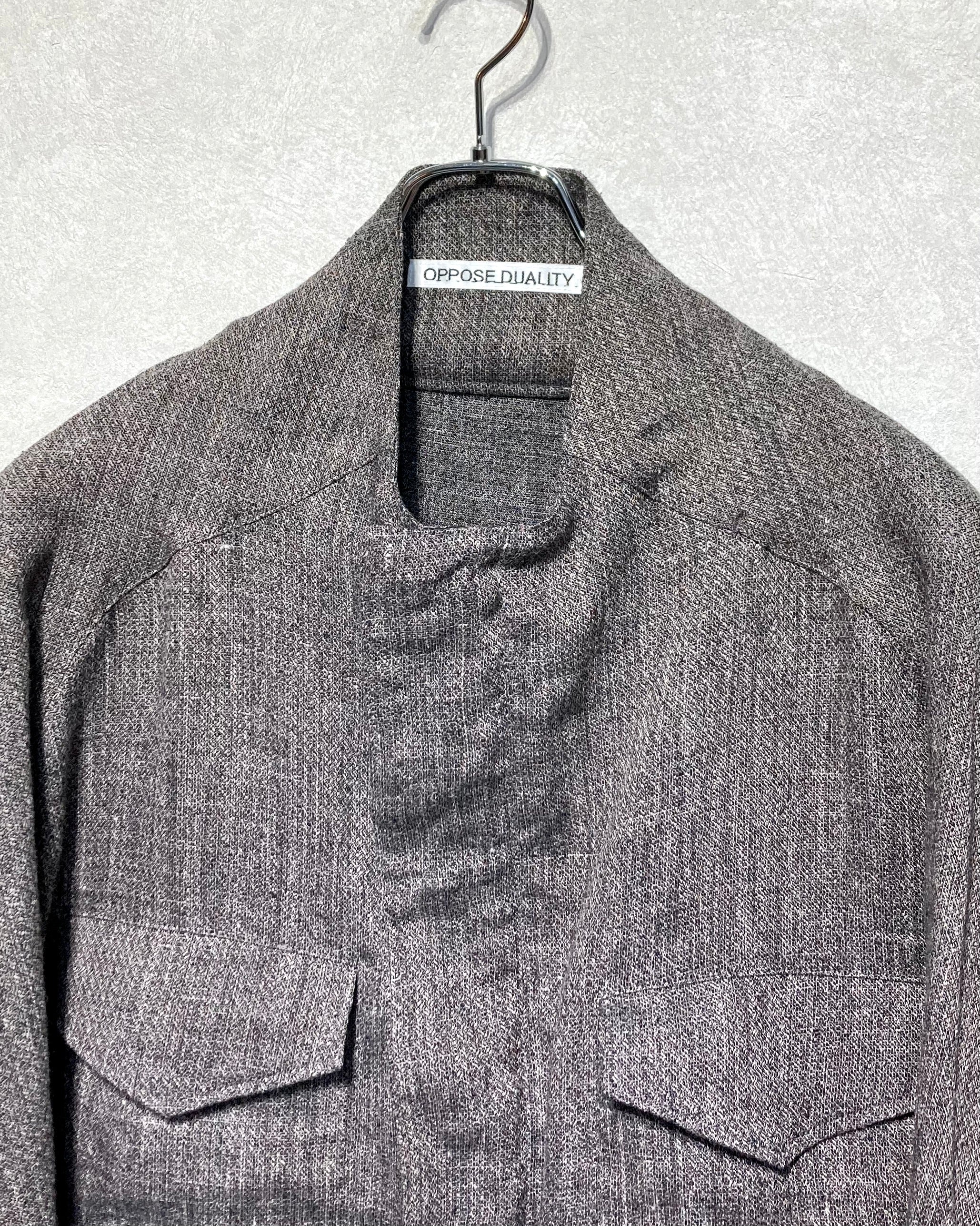 OPPOSE DUALITY / M-65 SHORT LINEN - Brown