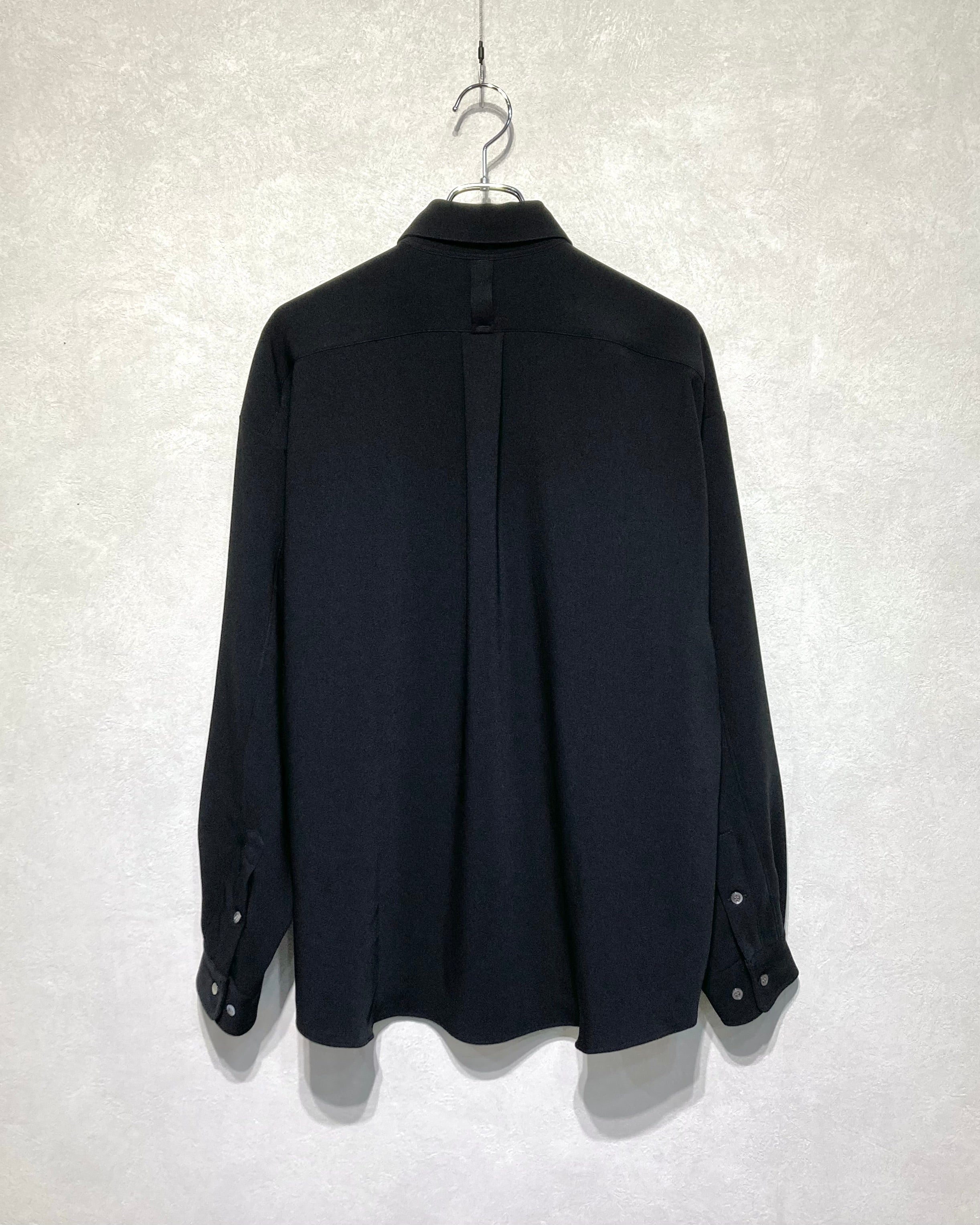 ROTOL / FLUID WIDE SHIRT - Black