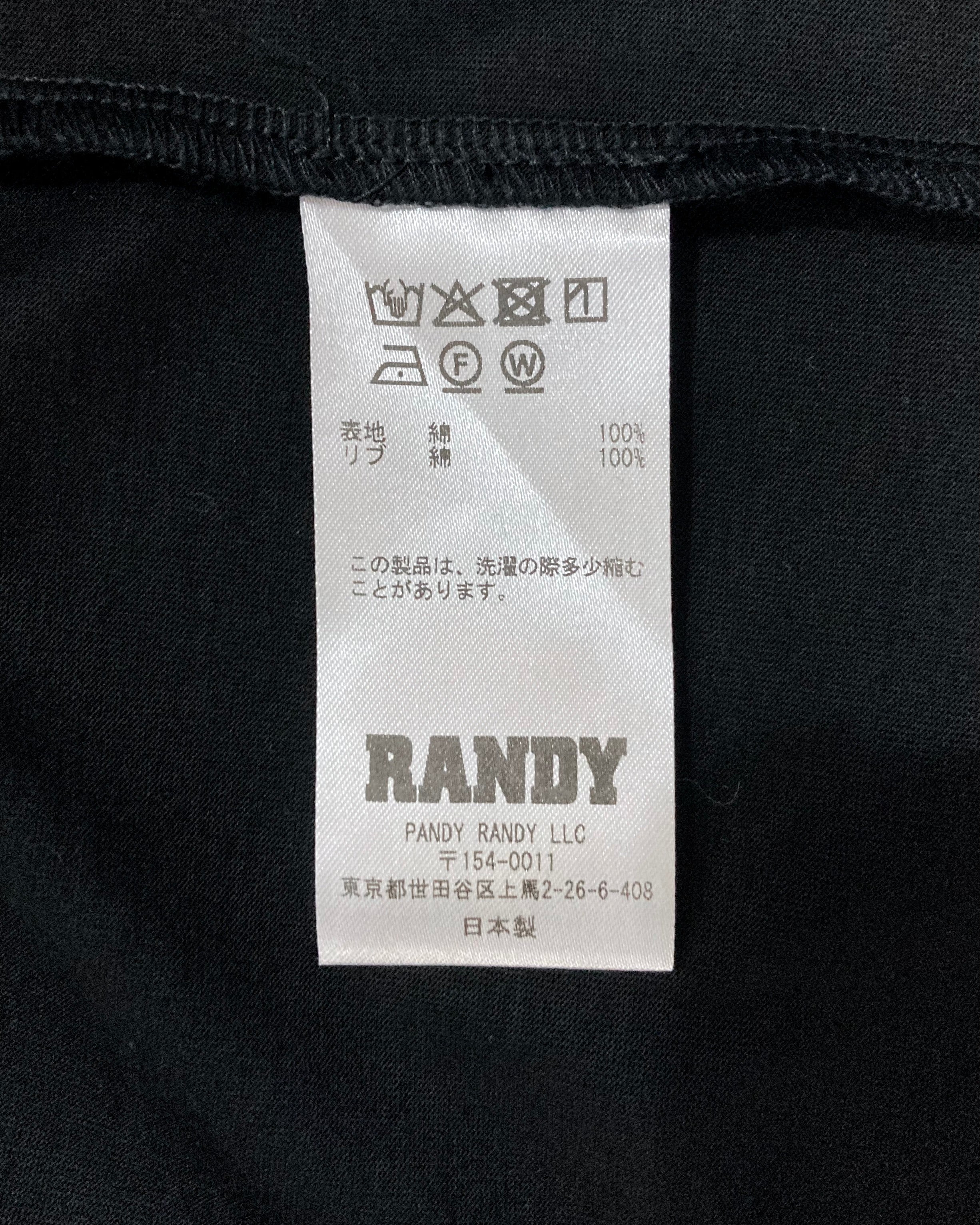 RANDY / MUSCLE BODY - Black
