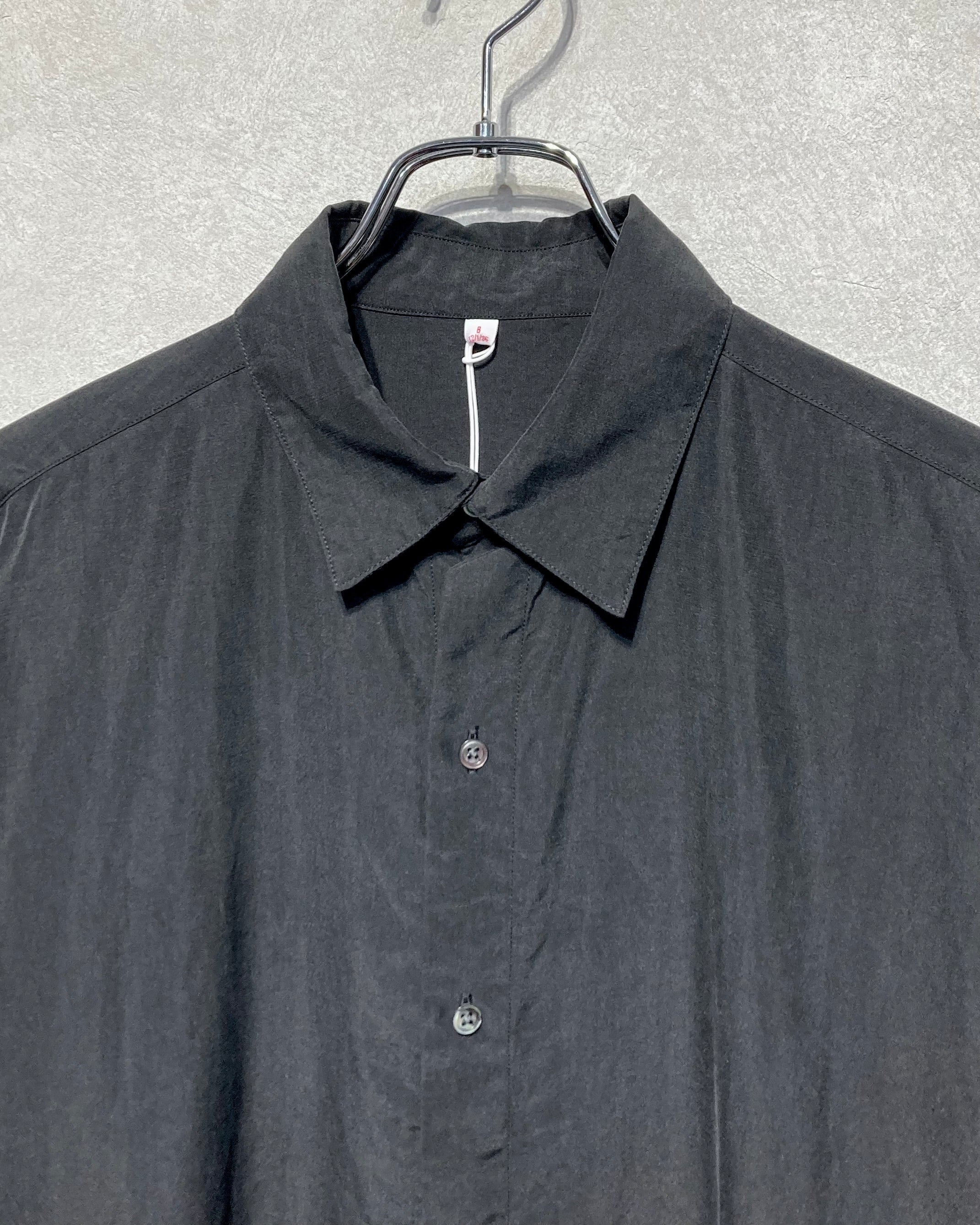 ISSUETHINGS / TYPE102/Shirt/Silk - Black