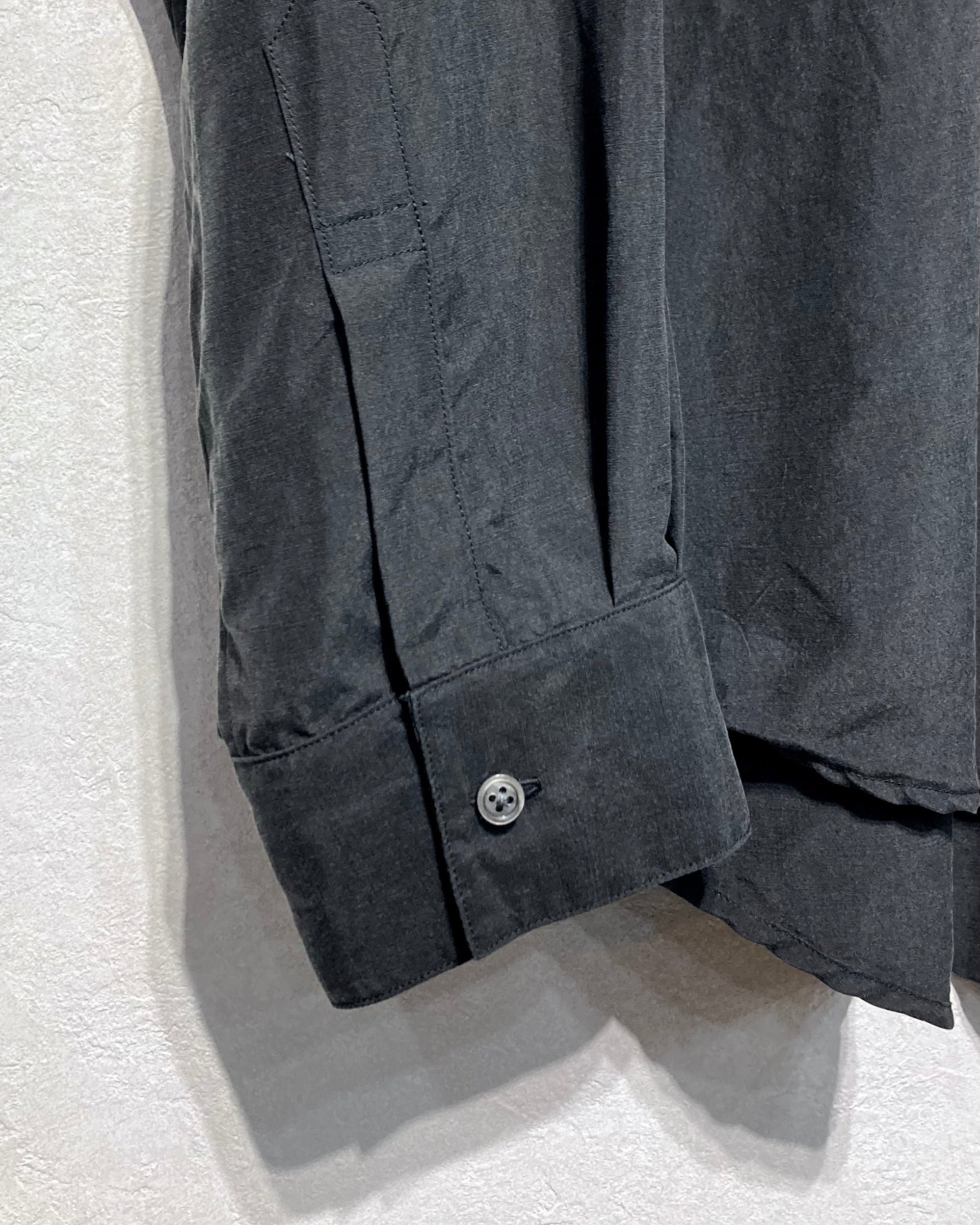 ISSUETHINGS / TYPE102/Shirt/Silk - Black