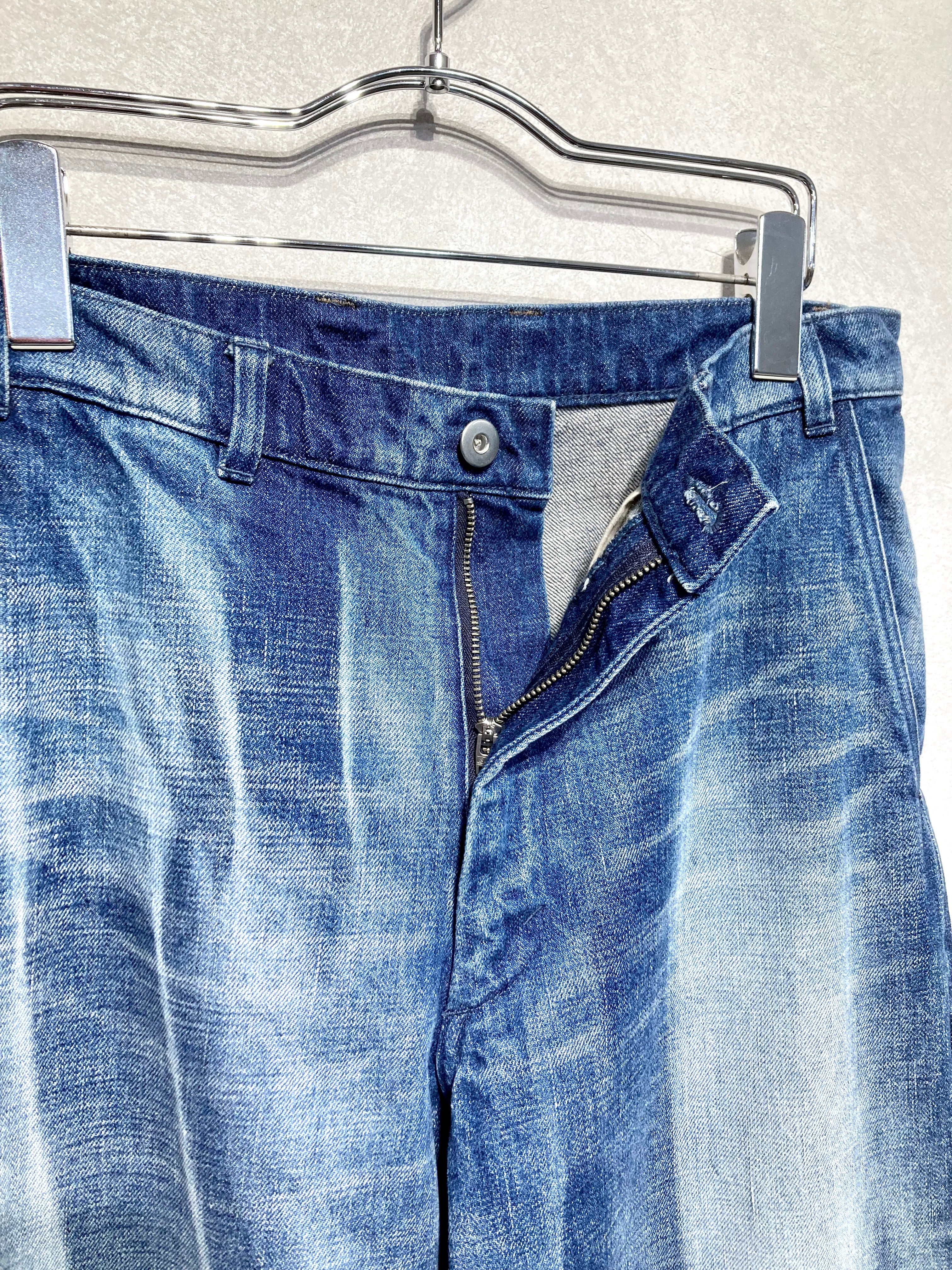 ISSUETHINGS / TYPE104/Pants/Faded denim3 - Blue