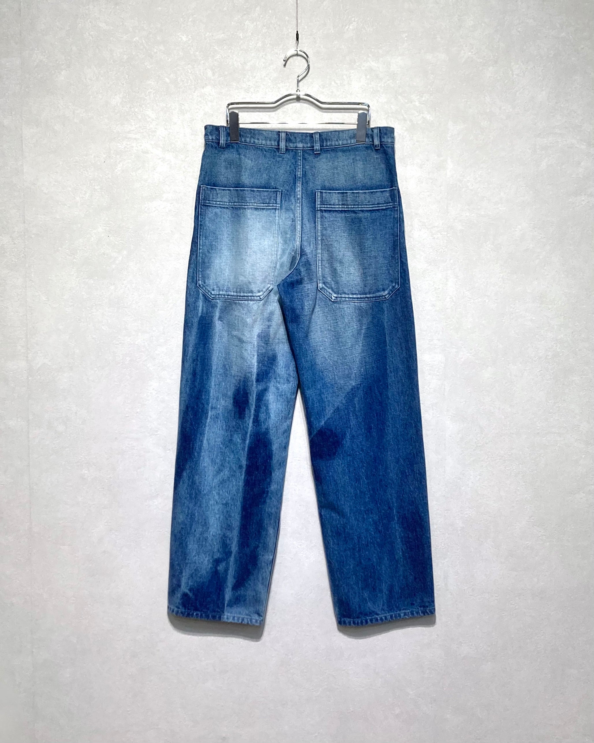 ISSUETHINGS / TYPE104/Pants/Faded denim3 - Blue