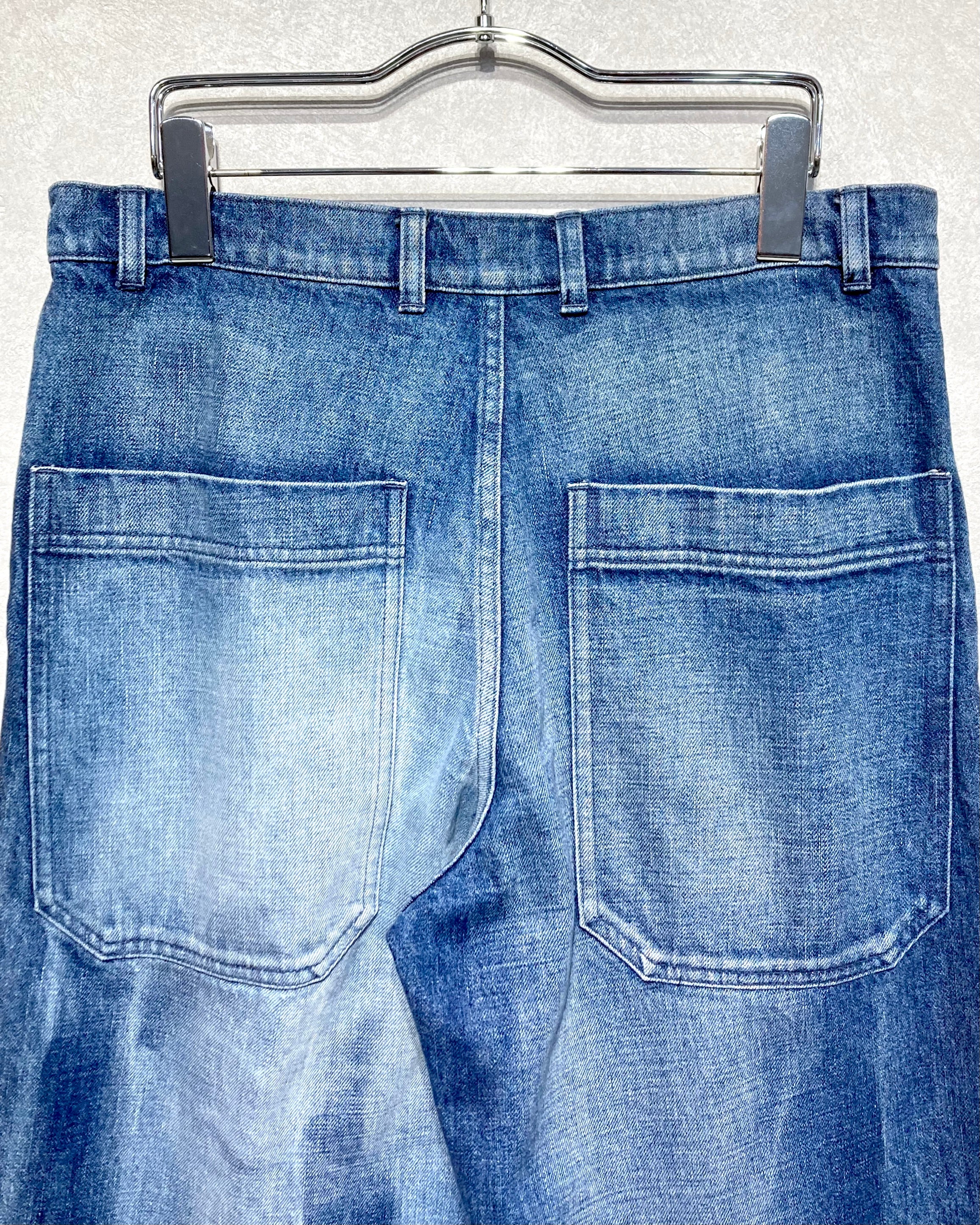 ISSUETHINGS / TYPE104/Pants/Faded denim3 - Blue