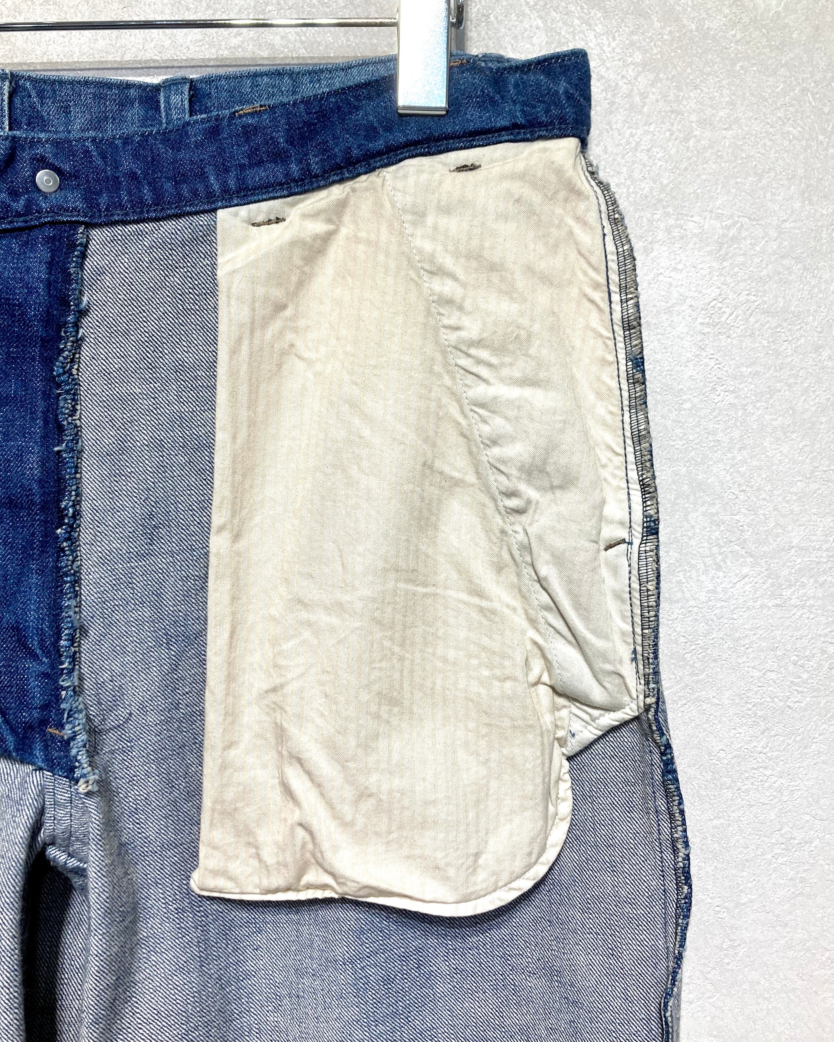 ISSUETHINGS / TYPE104/Pants/Faded denim3 - Blue