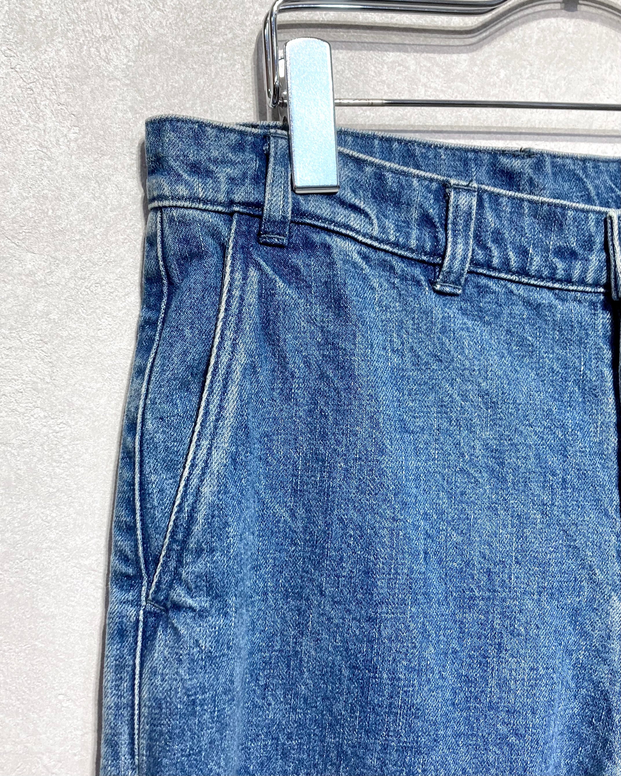 ISSUETHINGS / TYPE104/Pants/Faded denim1 - Blue