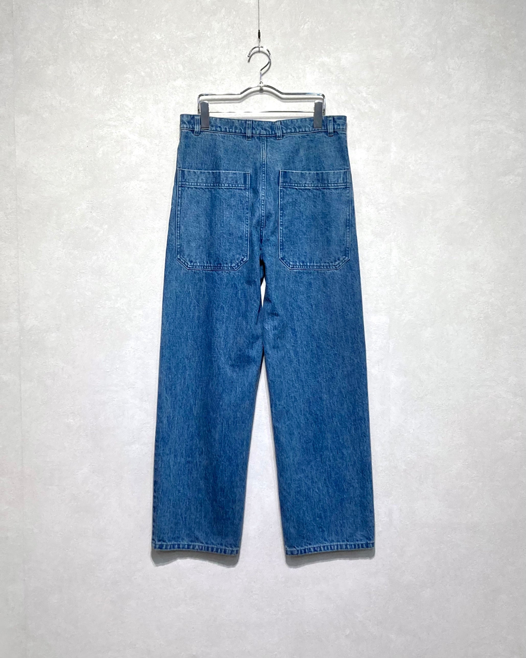 ISSUETHINGS / TYPE104/Pants/Faded denim1 - Blue