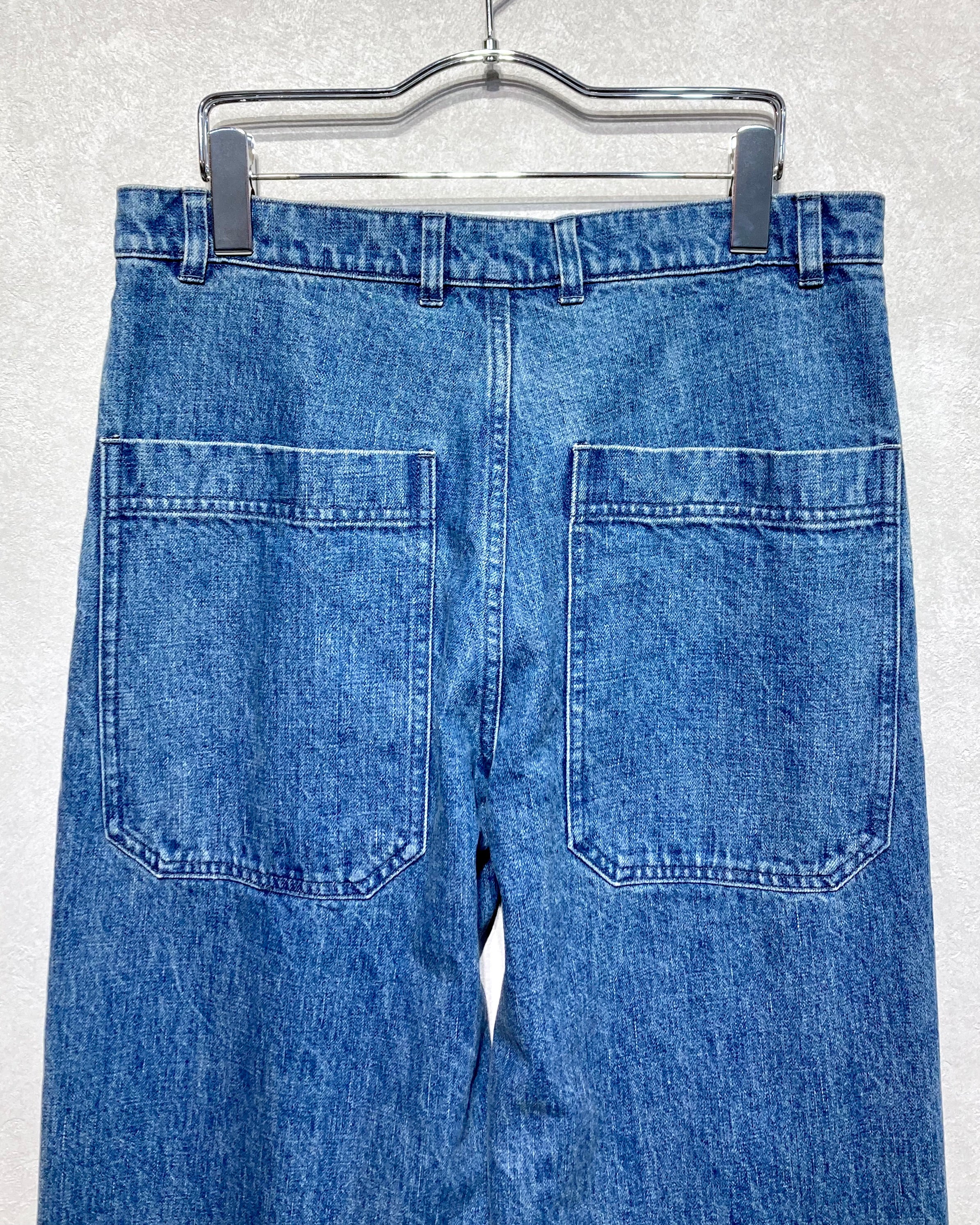 ISSUETHINGS / TYPE104/Pants/Faded denim1 - Blue