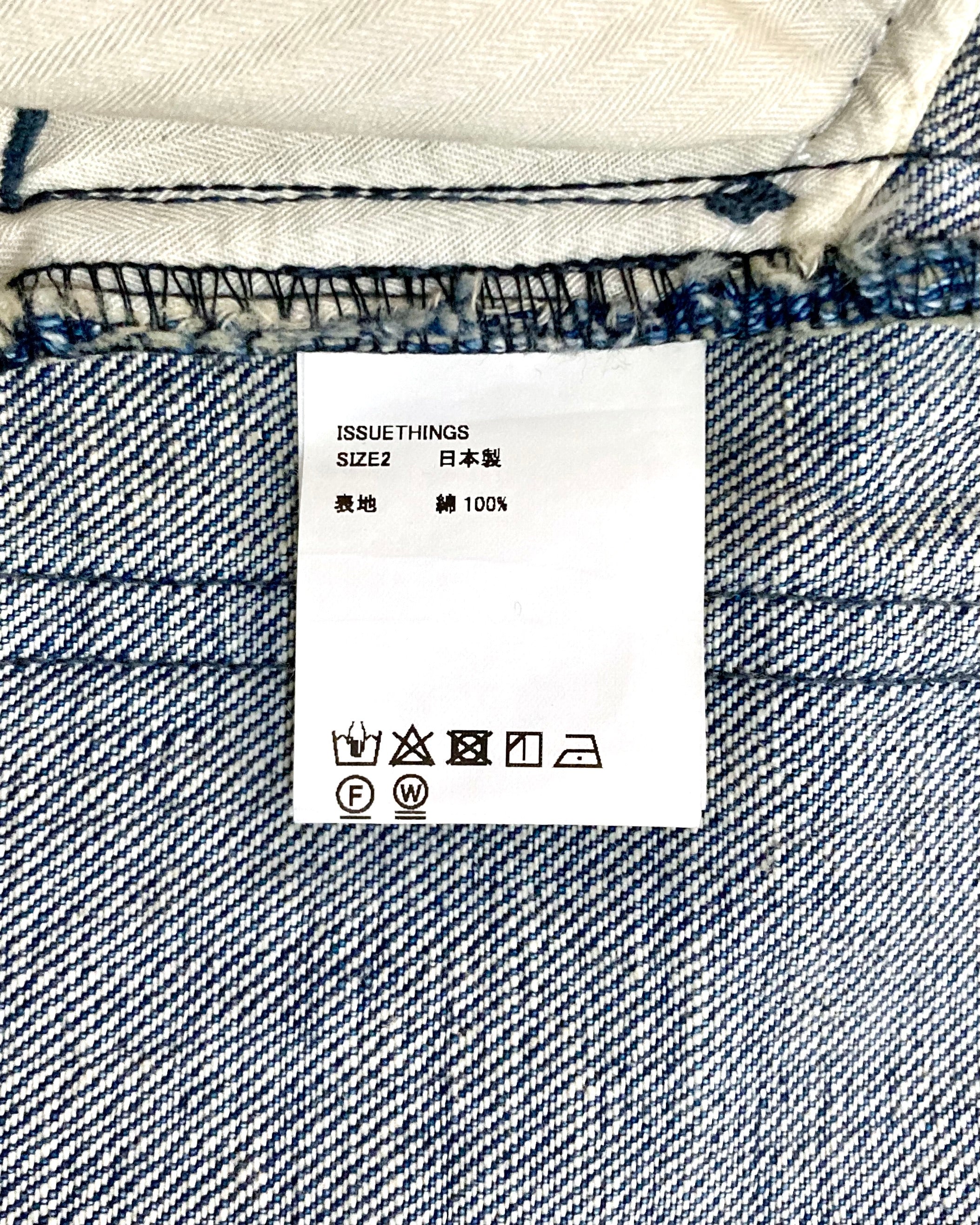 ISSUETHINGS / TYPE104/Pants/Faded denim1 - Blue