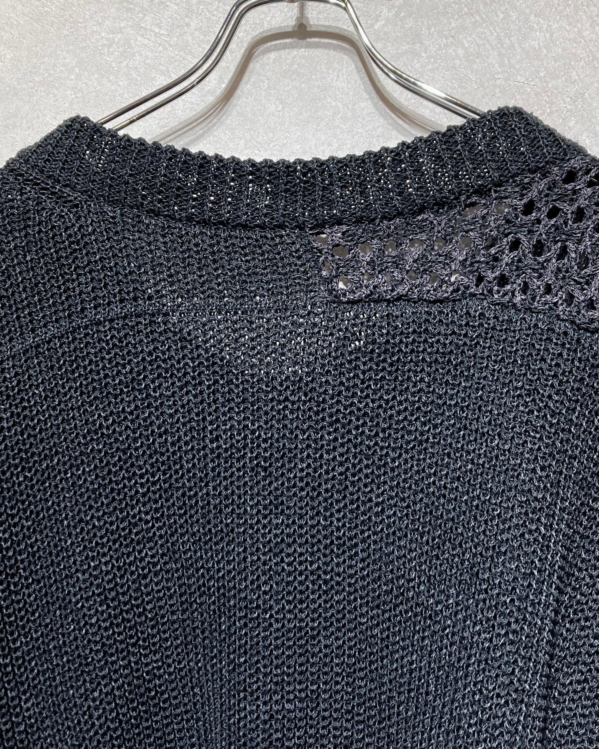OIRA / WASHI CARDIGAN - Black red