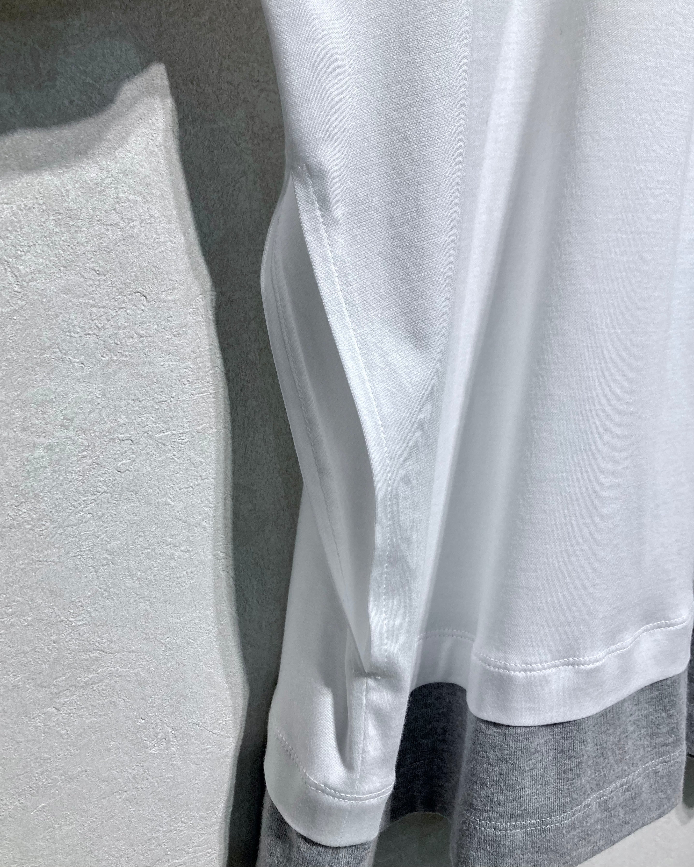 ABELIA EDOWARD GOUCHA / PTJ SHIRT - White – my brain is only a