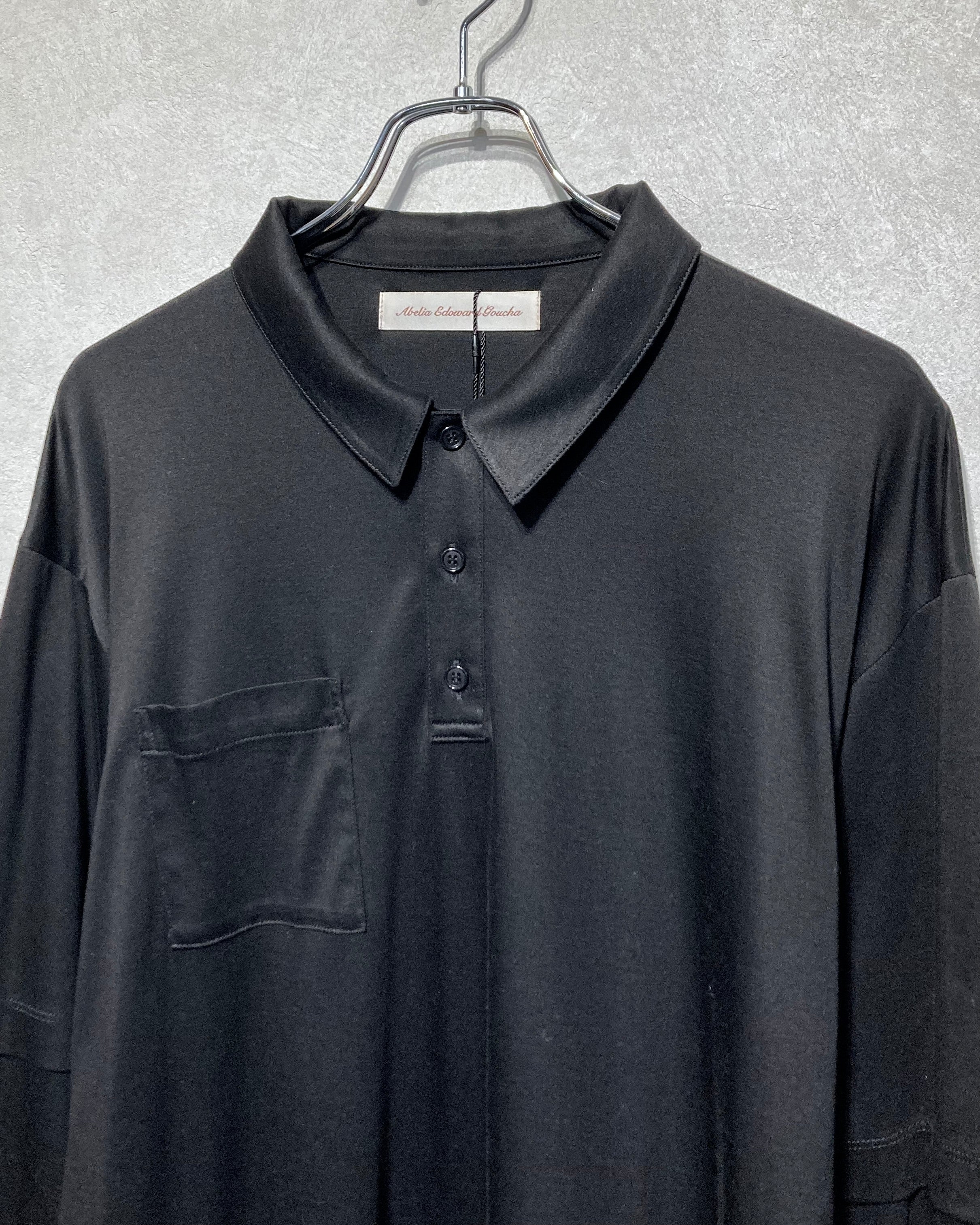 ABELIA EDOWARD GOUCHA / PTJ SHIRT - Black