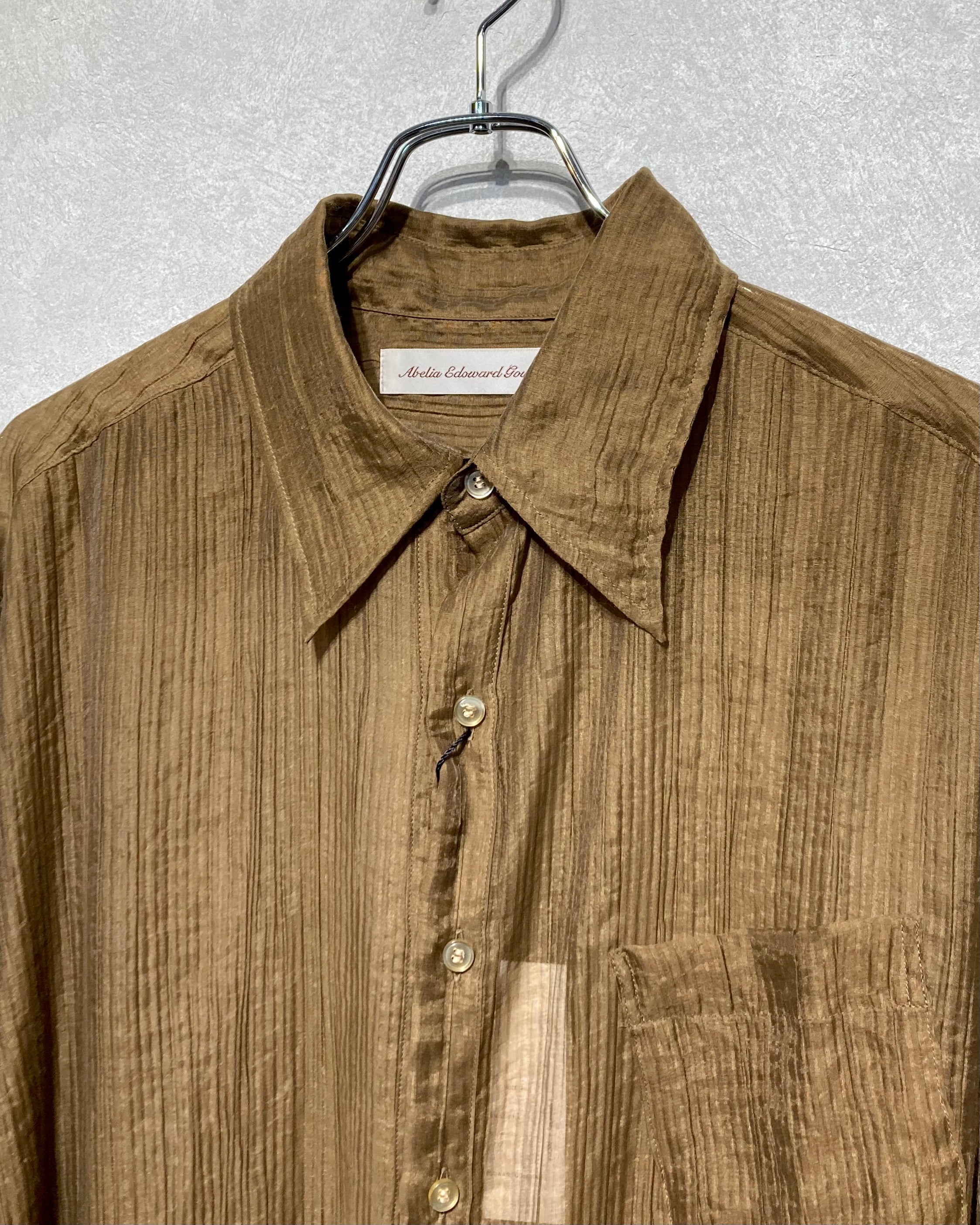 ABELIA EDOWARD GOUCHA / ORDINARY SHIRT - Camel