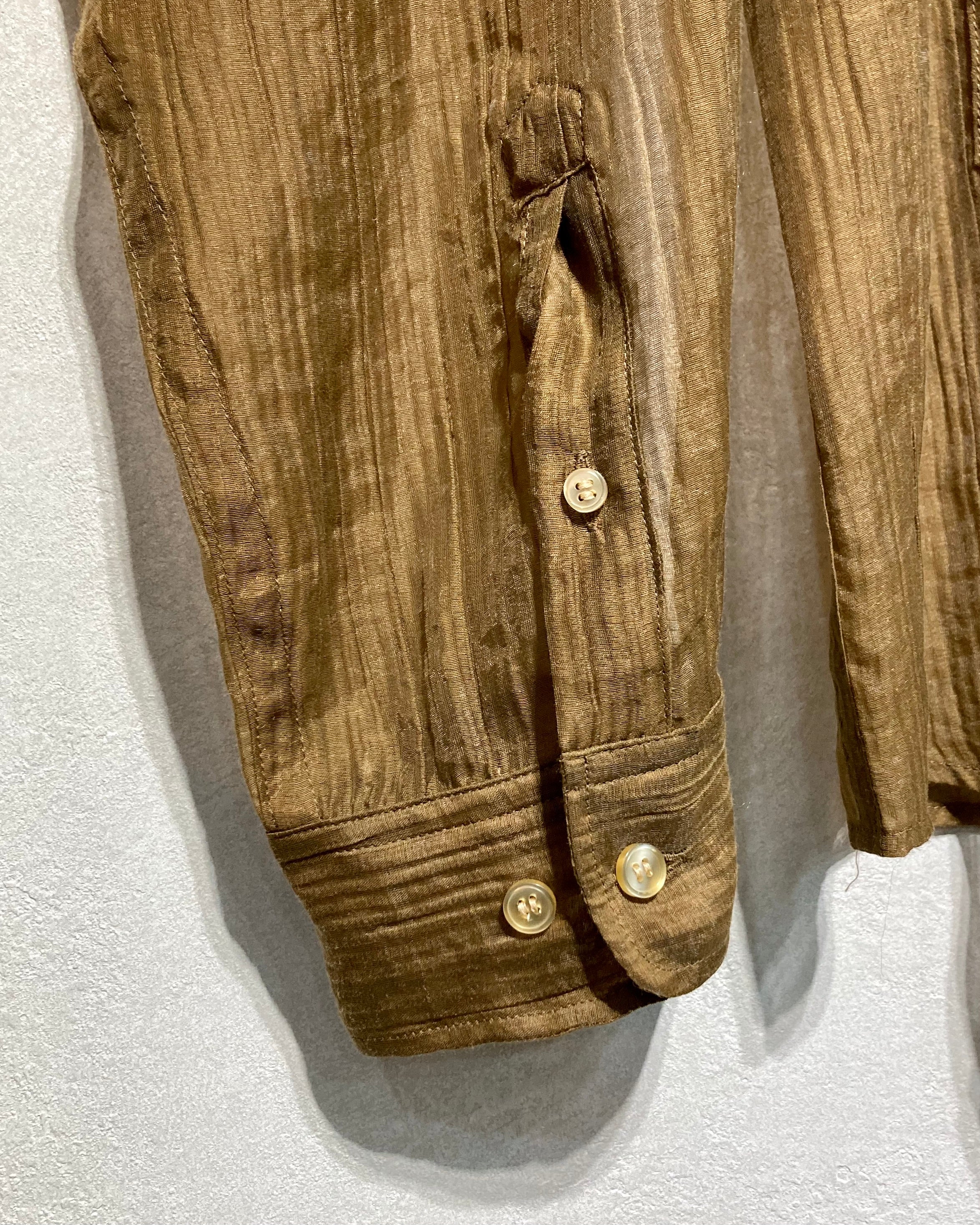 ABELIA EDOWARD GOUCHA / ORDINARY SHIRT - Camel