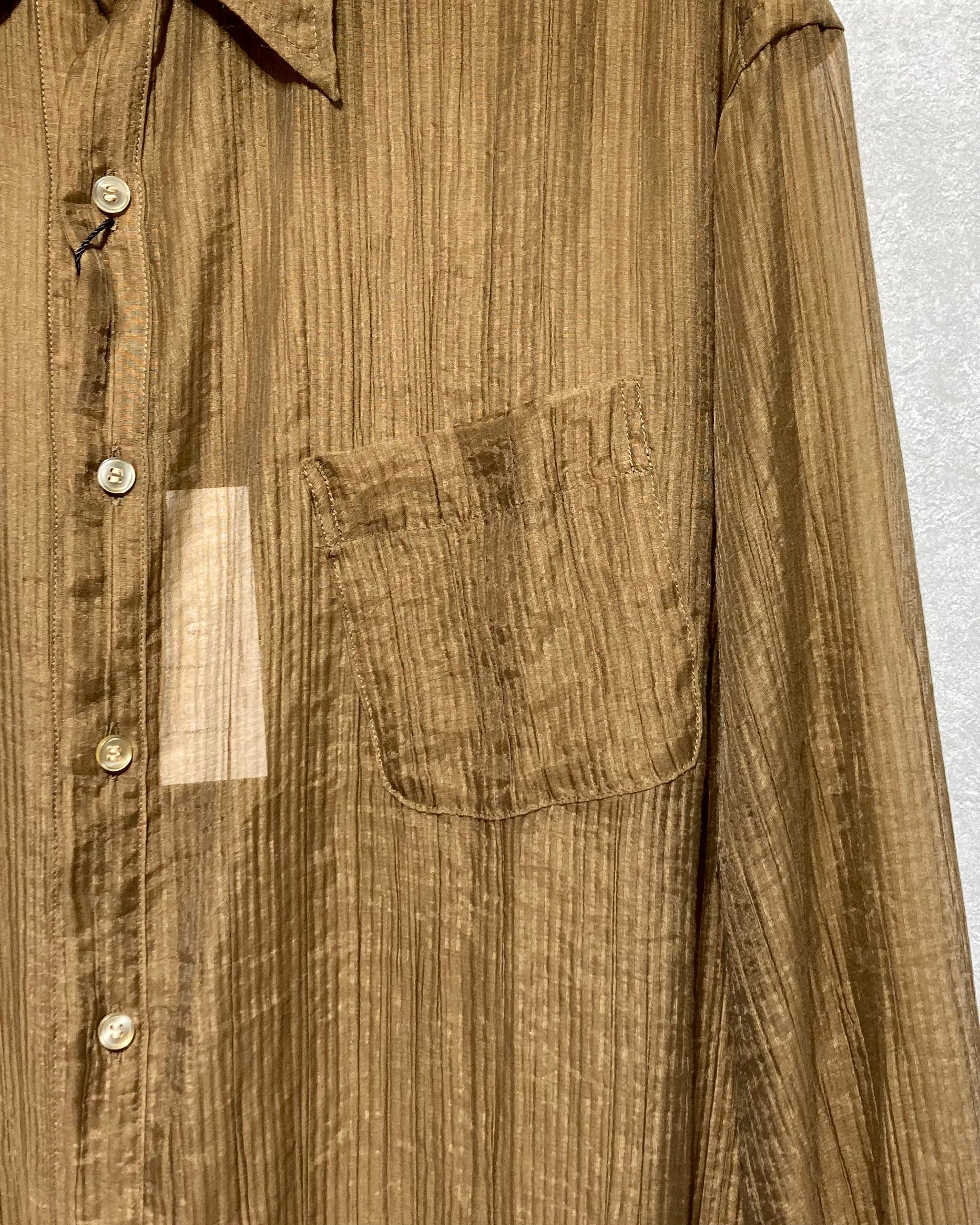 ABELIA EDOWARD GOUCHA / ORDINARY SHIRT - Camel