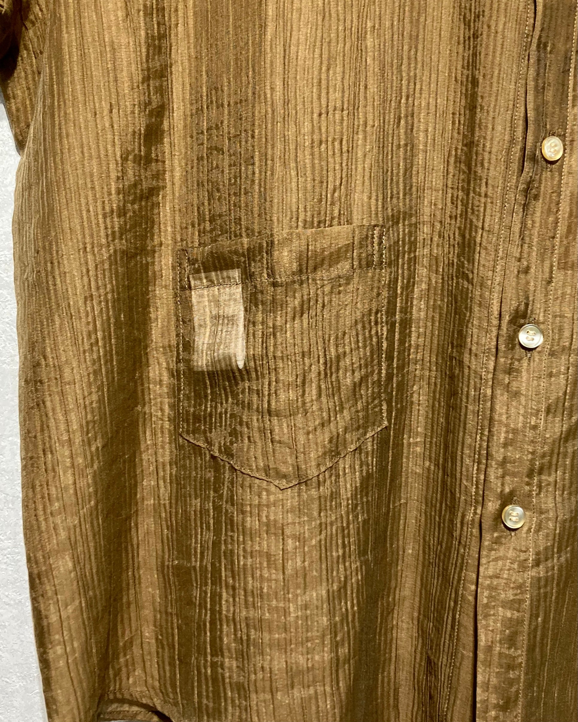 ABELIA EDOWARD GOUCHA / ORDINARY SHIRT - Camel