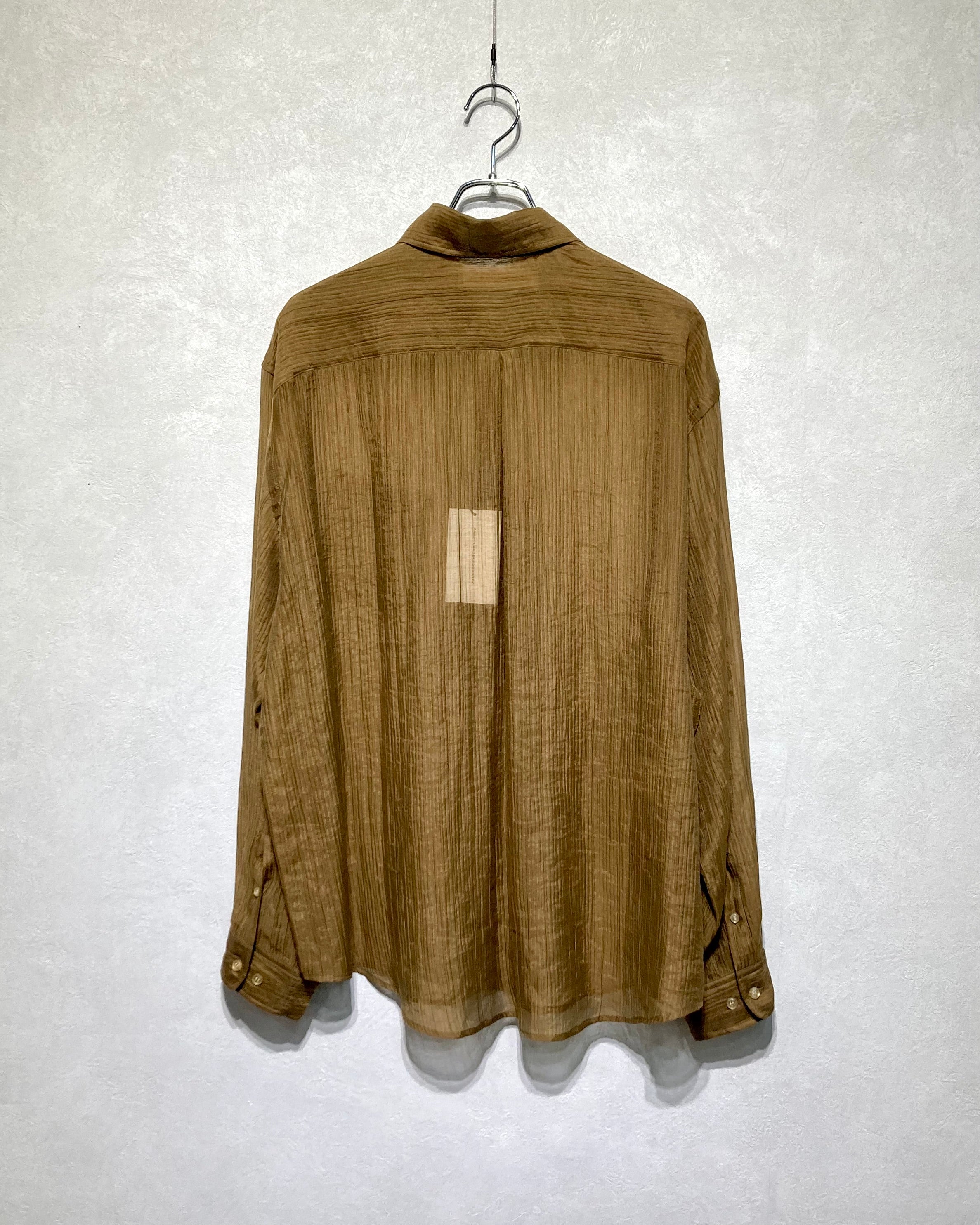 ABELIA EDOWARD GOUCHA / ORDINARY SHIRT - Camel